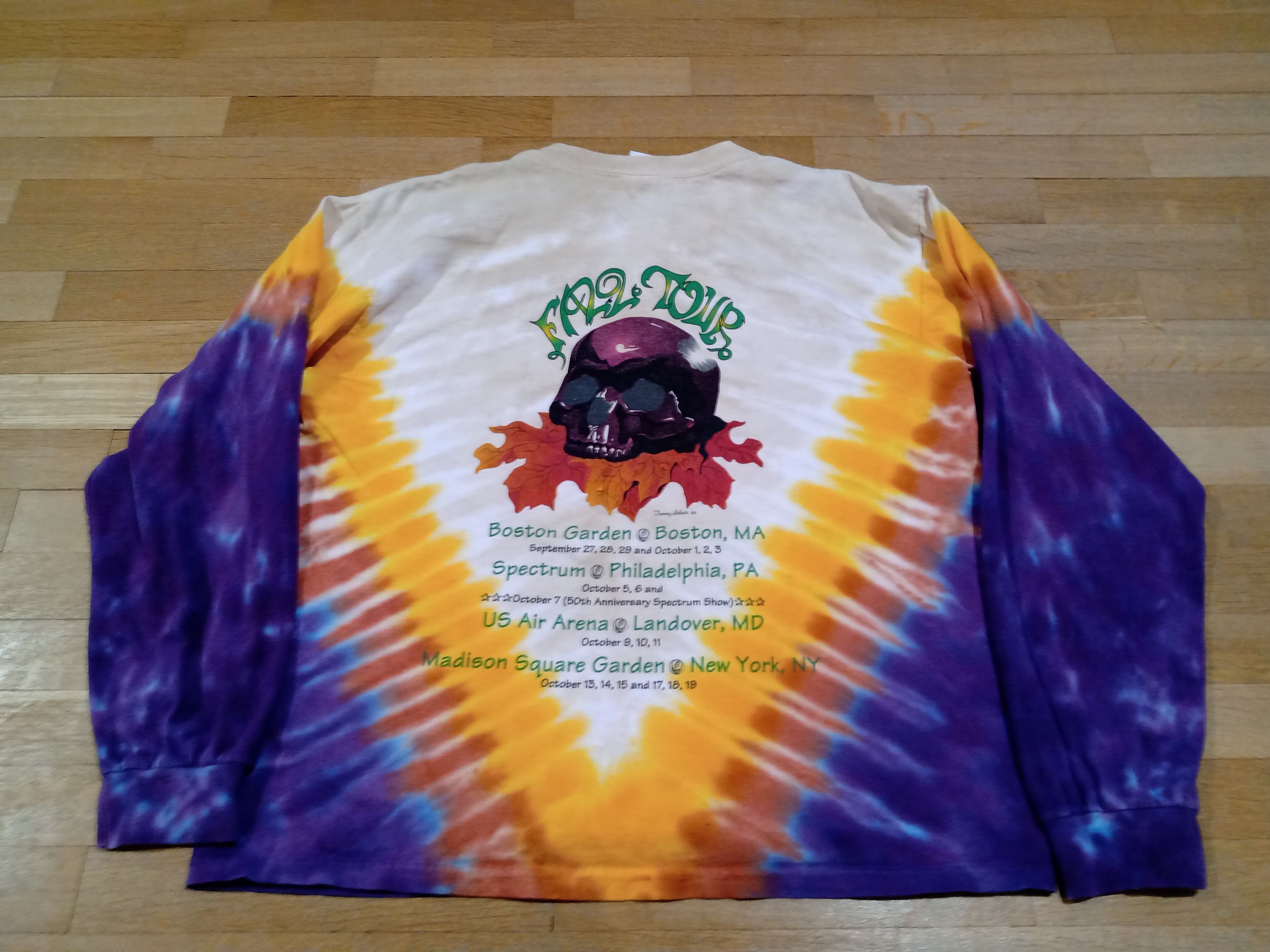 Anvil × Grateful Dead × Vintage Vintage Grateful Dead Long Sleeve Shirt Anvil 1994 Fall Tour Size US M / EU 48-50 / 2 - 8 Thumbnail