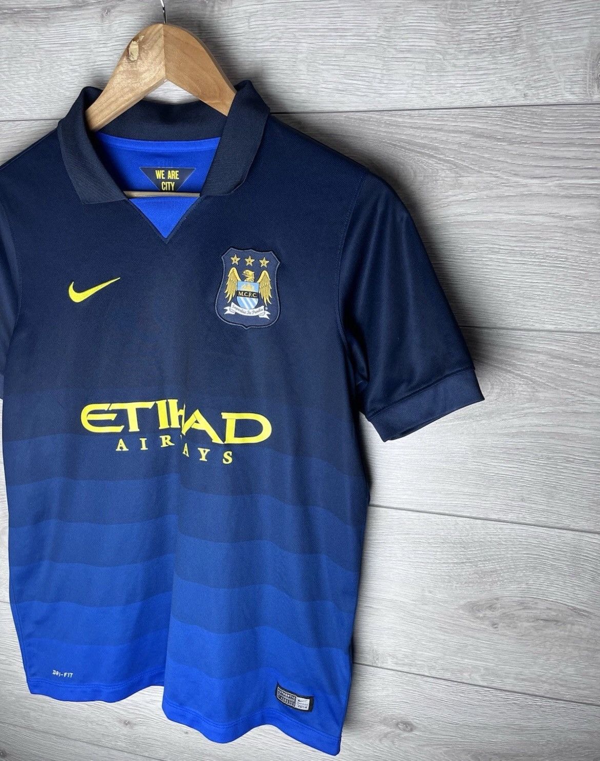 Nike SOCCER JERSEY Fc MANCHESTER SITY TOURE YAYA #42 size s Size US S / EU 44-46 / 1 - 6 Thumbnail