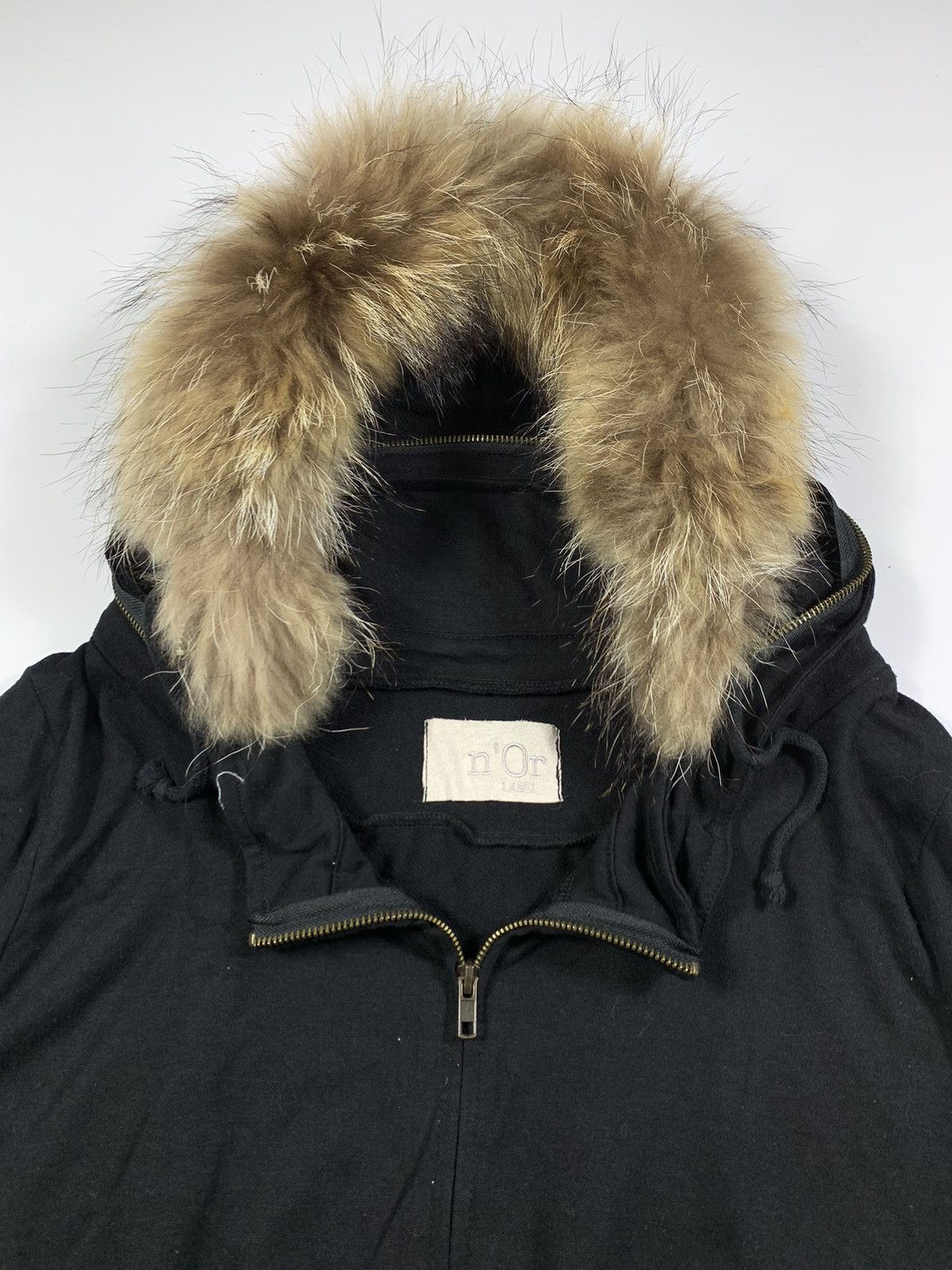If Six Was Nine × Japanese Brand × Le Grande Bleu (L.G.B.) Japan nO’r Label G.O.A Style Faux Fur Hoodie y2k Size US XL / EU 56 / 4 - 4 Thumbnail