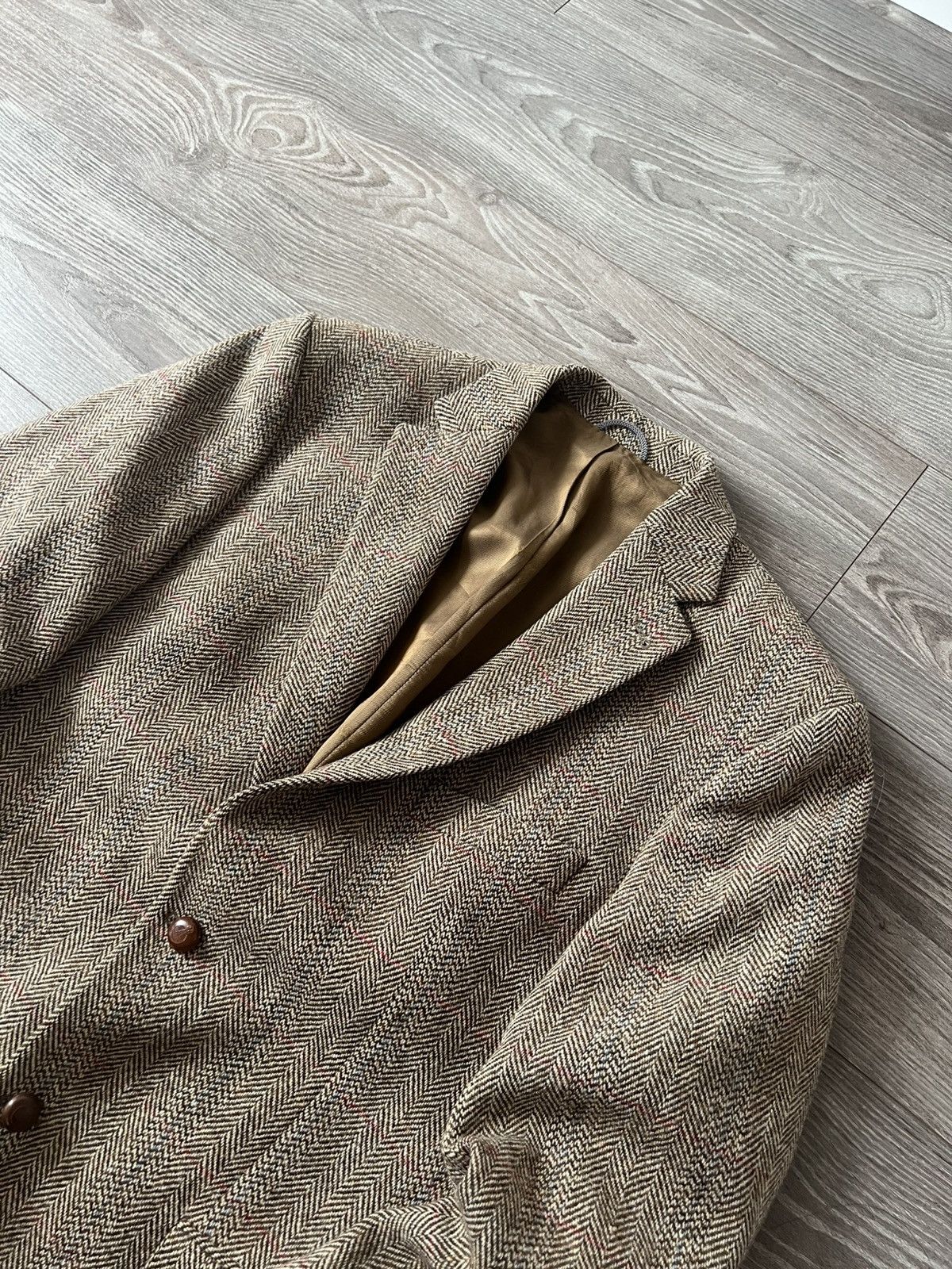 Harris Tweed ‼️Vintage Harris Tweed x Barutti Prime Collection Wool Blazer Size 42S - 3 Thumbnail