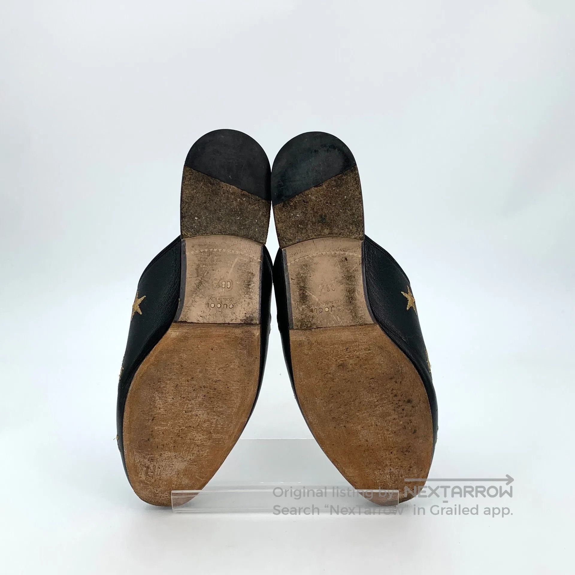 Gucci Gucci Black Star Bee Embroidery Mule. Size US 8 / EU 41 - 5 Thumbnail