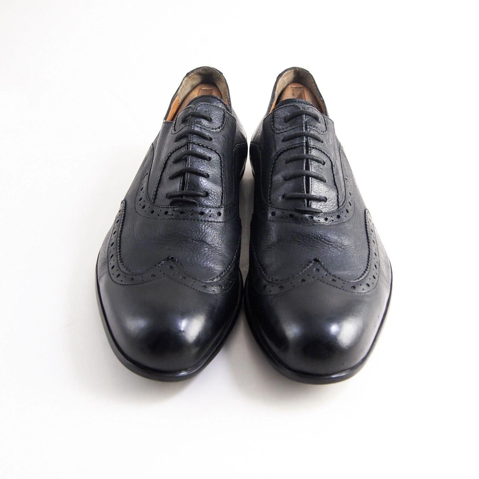 Kenzo Kenzo Wingtip Oxfords Black Leather Mens EU 41 US 8 Size US 8 / EU 41 - 1 Thumbnail