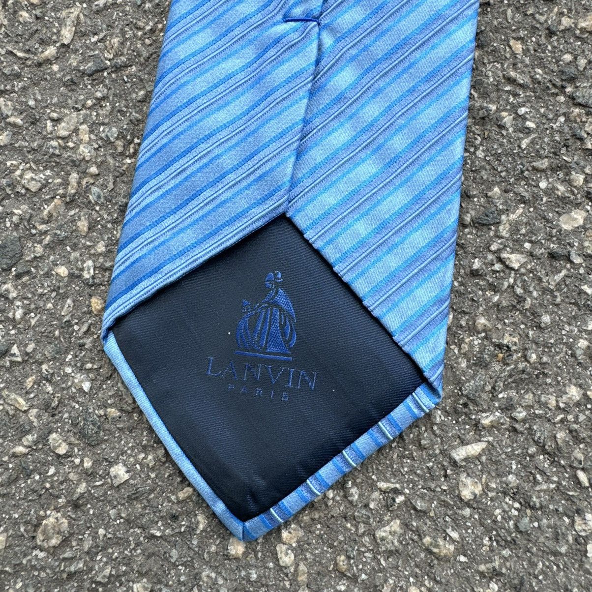 Vintage vintage 90s ties lanvin luxury y2k streetwear Size ONE SIZE - 4 Thumbnail