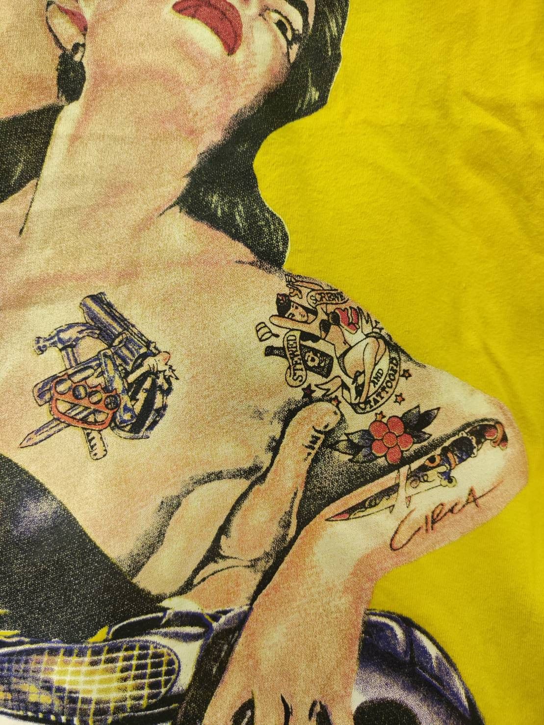 C1RCA Rare! Circa Skateboarding " No Mercy " Big Print T-Shirt Size US L / EU 52-54 / 3 - 4 Thumbnail