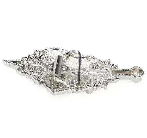 Other Silver Color White Belt Love Hunter Belt Size ONE SIZE - 2 Thumbnail
