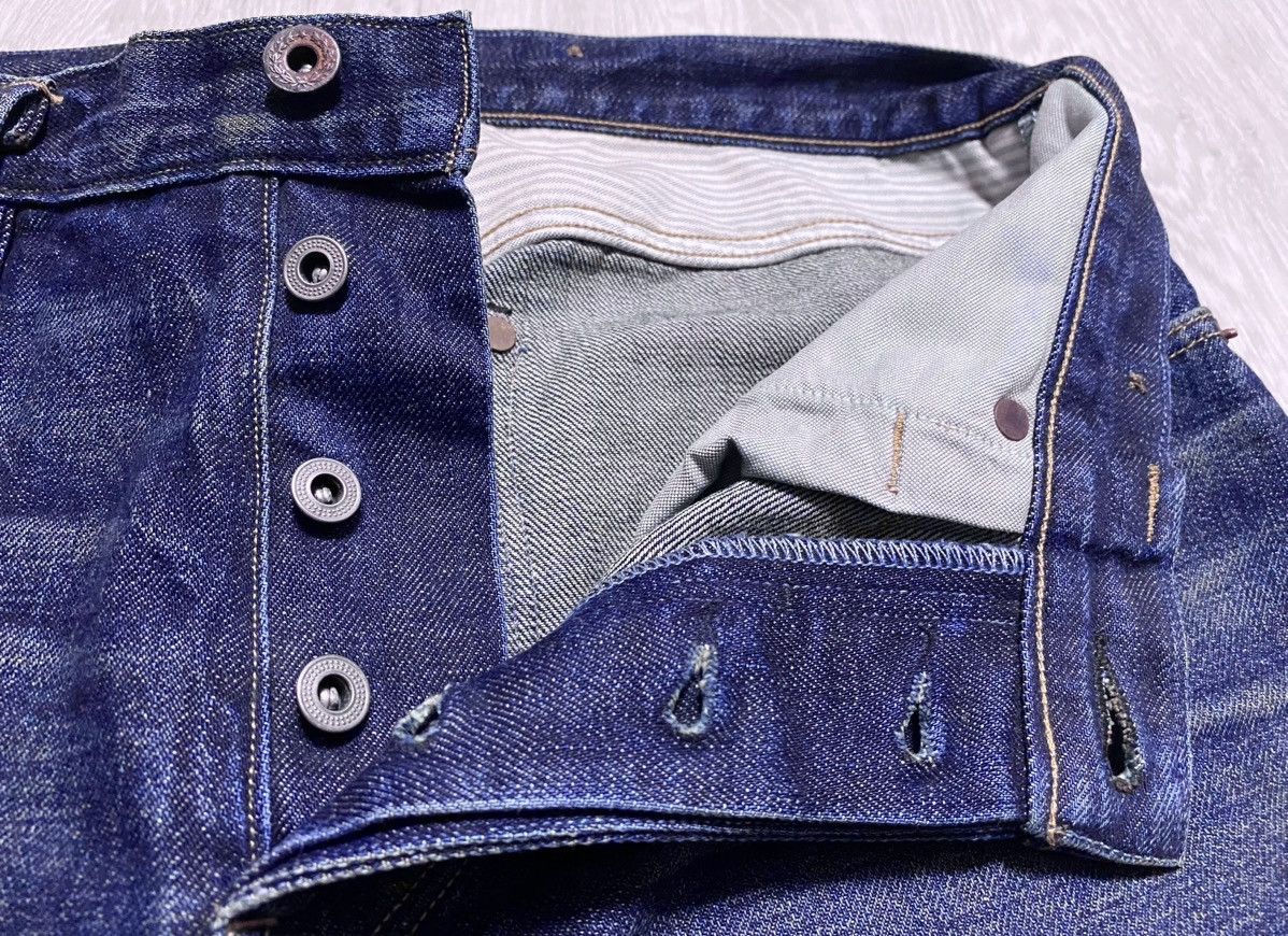 Rugby Ralph Lauren Rugby Ralph Lauren Faded Patchwork Stitched Jeans Denim Size US 31 - 15 Thumbnail