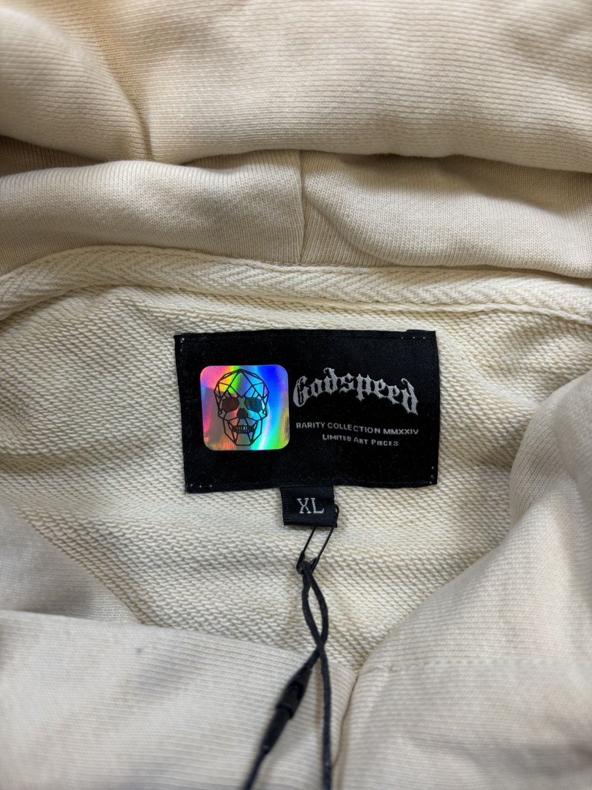 Godspeed Godspeed Artificial Love Hoodie, Bone Size US XL / EU 56 / 4 - 8 Thumbnail