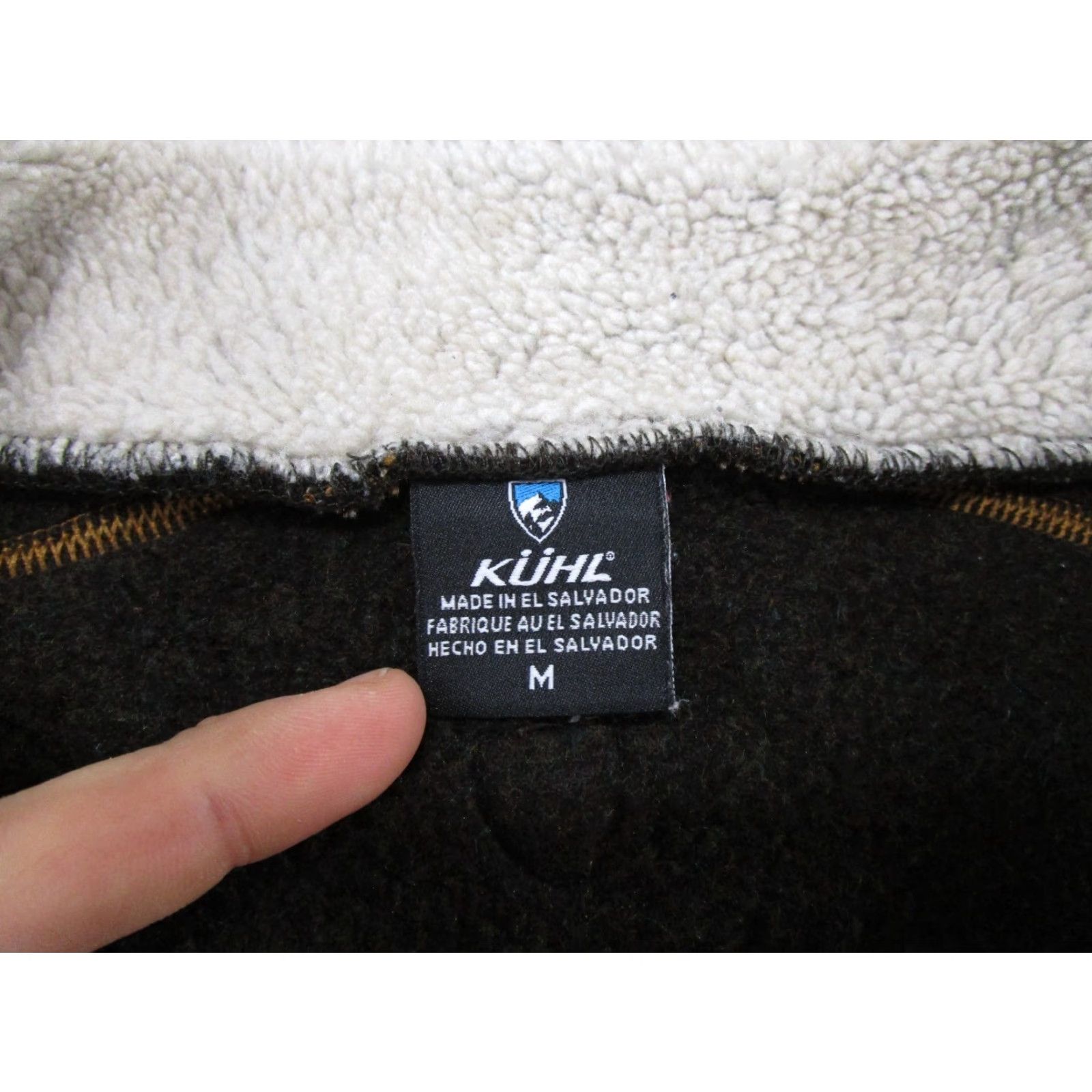 Vintage KUHL Europa Alfpaca Fleece Sherpa Sweater Men’s M 1/4 Zip Pullover Brown Outdoor Size US M / EU 48-50 / 2 - 2 Thumbnail