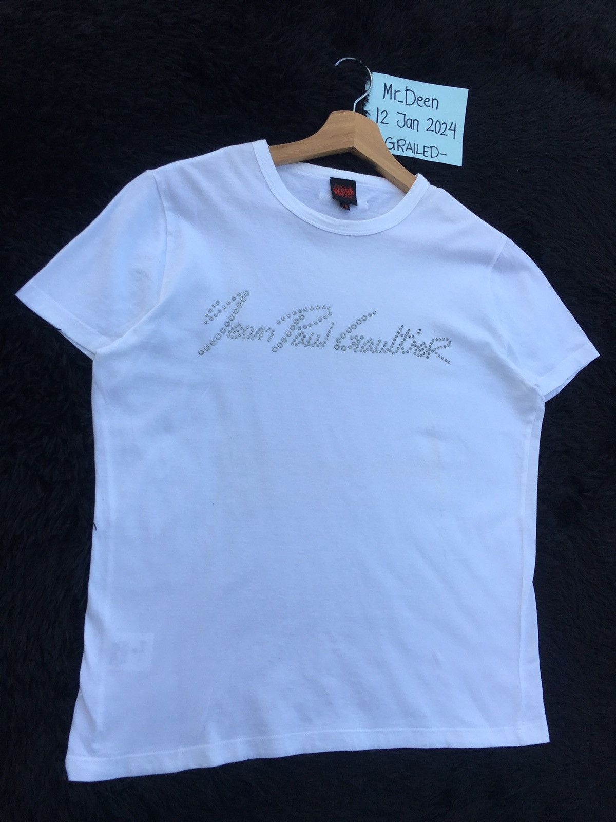 Jean Paul Gaultier Rare Jean Paul Gaultier Spellout Tshirt Size US M / EU 48-50 / 2 - 3 Thumbnail