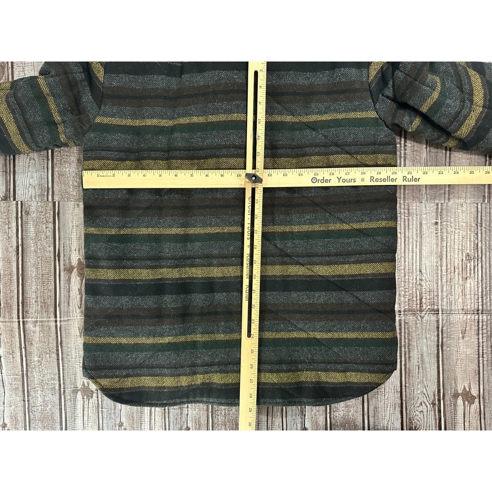 Rag & Bone Rag & Bone Cooper Wool blend quilted striped Shirt Jacket NW Size US L / EU 52-54 / 3 - 6 Thumbnail