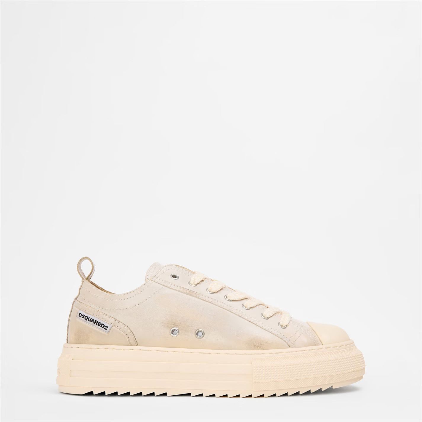 Dsquared2 o1g2r1mq0426 Berlin Low-Top Trainers in Ivory Size US 10 / EU 43 - 1 Thumbnail