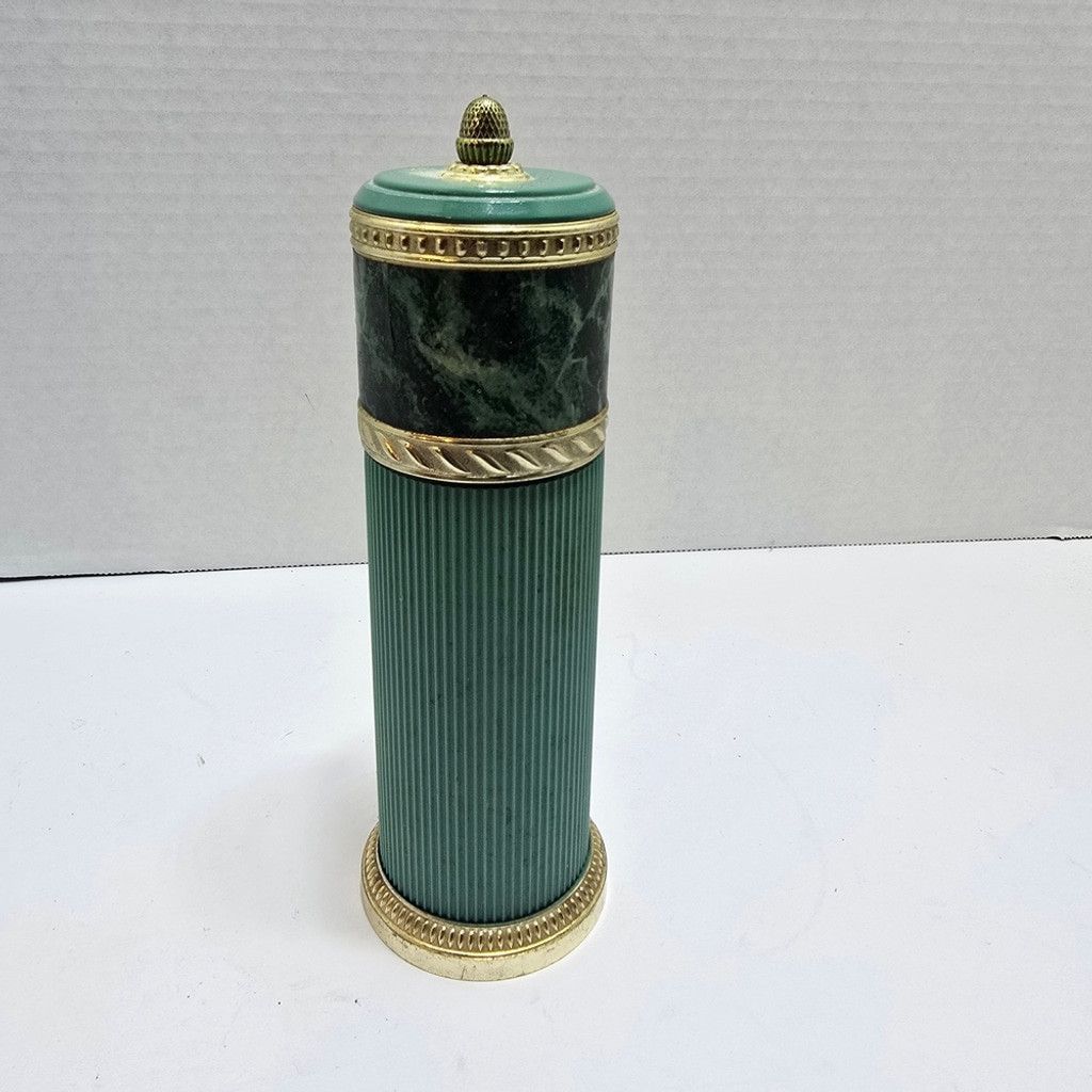 The Unbranded Brand Avon Green and Gold Régence Cologne Mist Bottle 1960s Size ONE SIZE - 4 Thumbnail