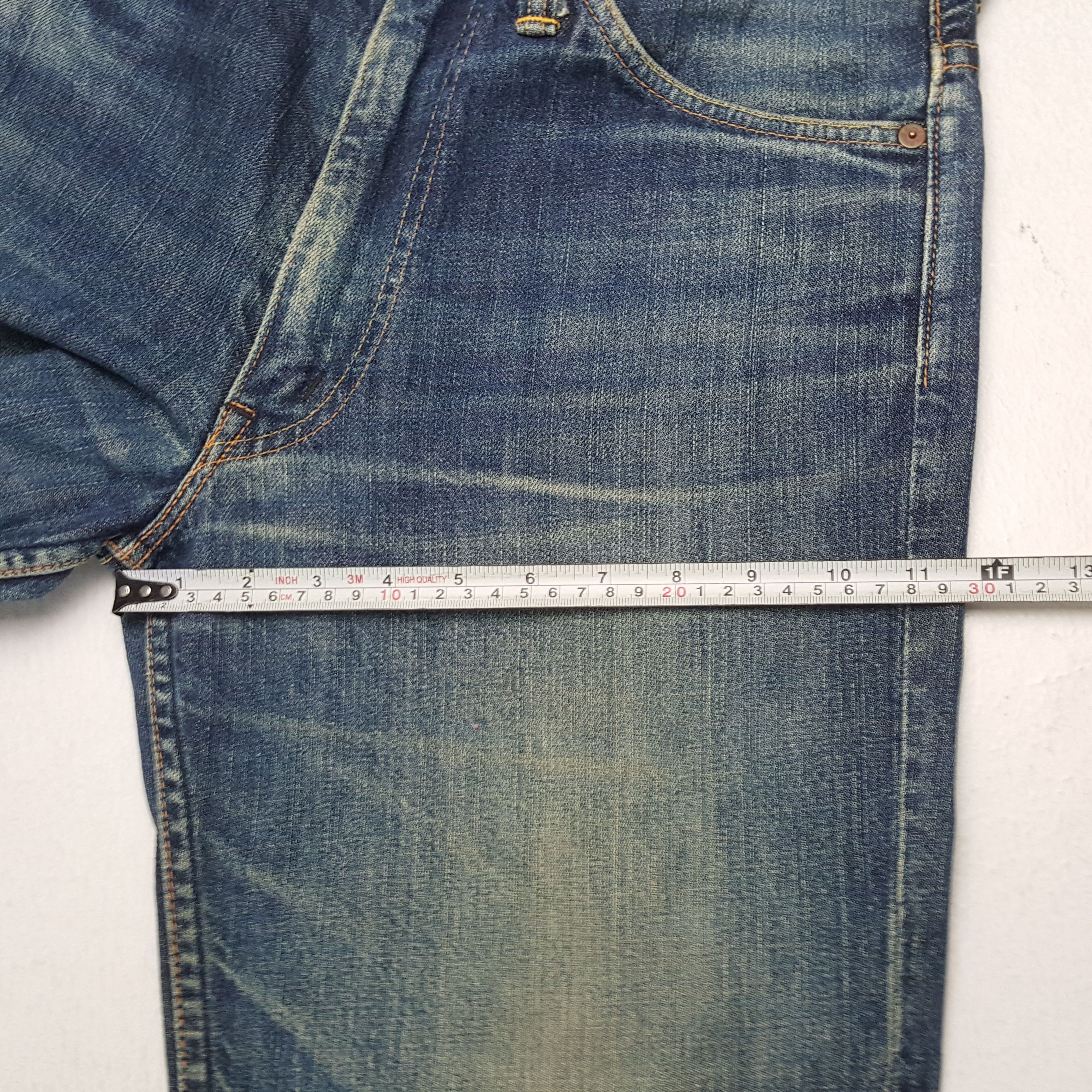 Evisu × Japanese Brand × Vintage Vintage EVISU Japanese Brand Daicock Custom Design Jeans Size US 31 - 9 Thumbnail