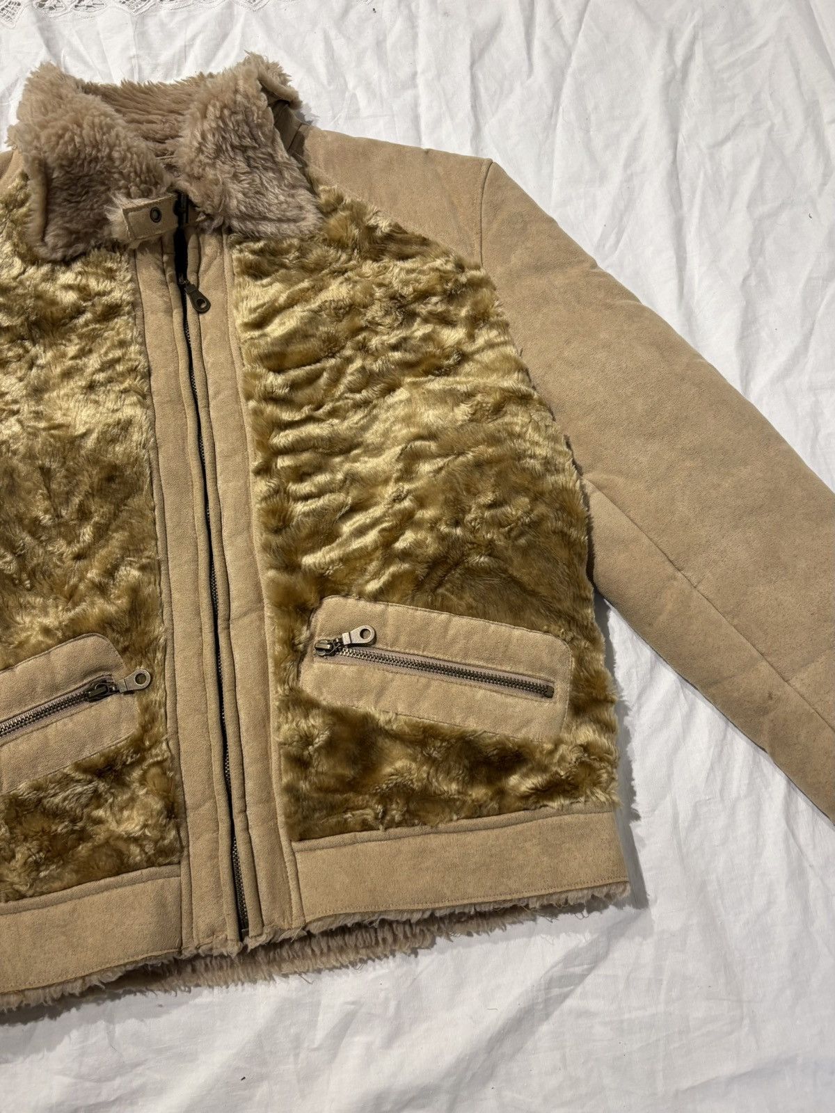 Vintage Vintage faux fur astro jacket Size S / US 4 / IT 40 - 4 Thumbnail