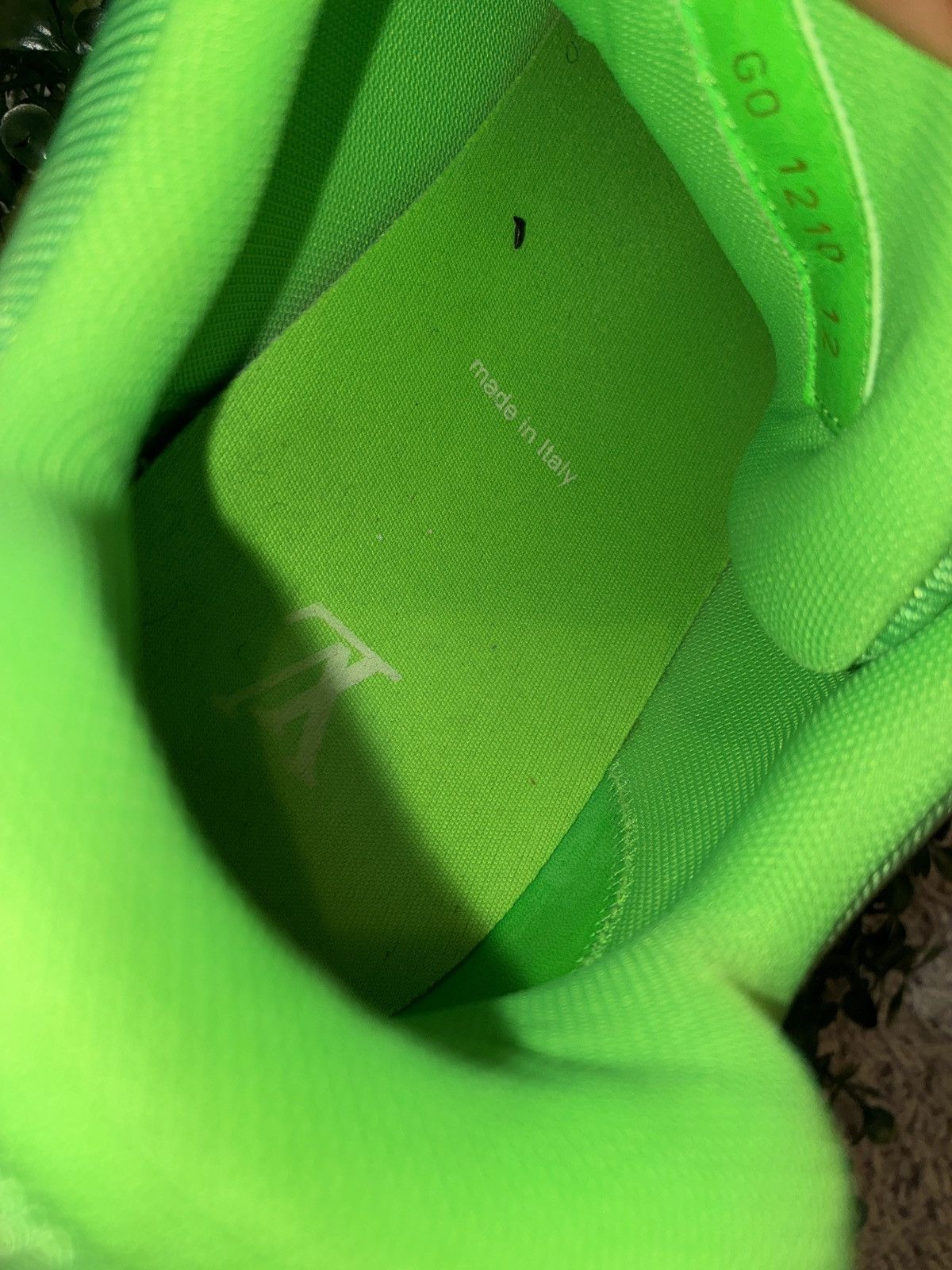 Designer × Louis Vuitton Louis Vuitton Trainer 'Fluorescent Green Monogram' Size US 13 / EU 46 - 5 Thumbnail