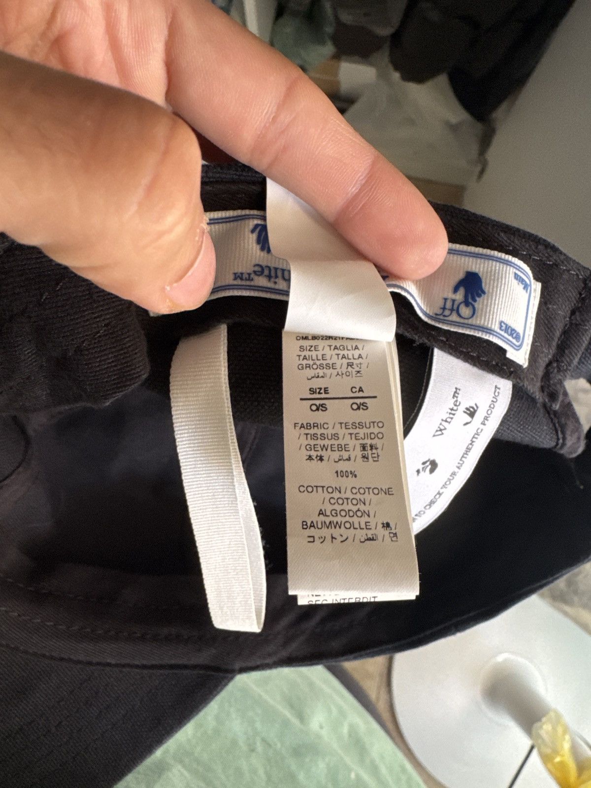 Off-White Offwhite black hat Size ONE SIZE - 8 Thumbnail