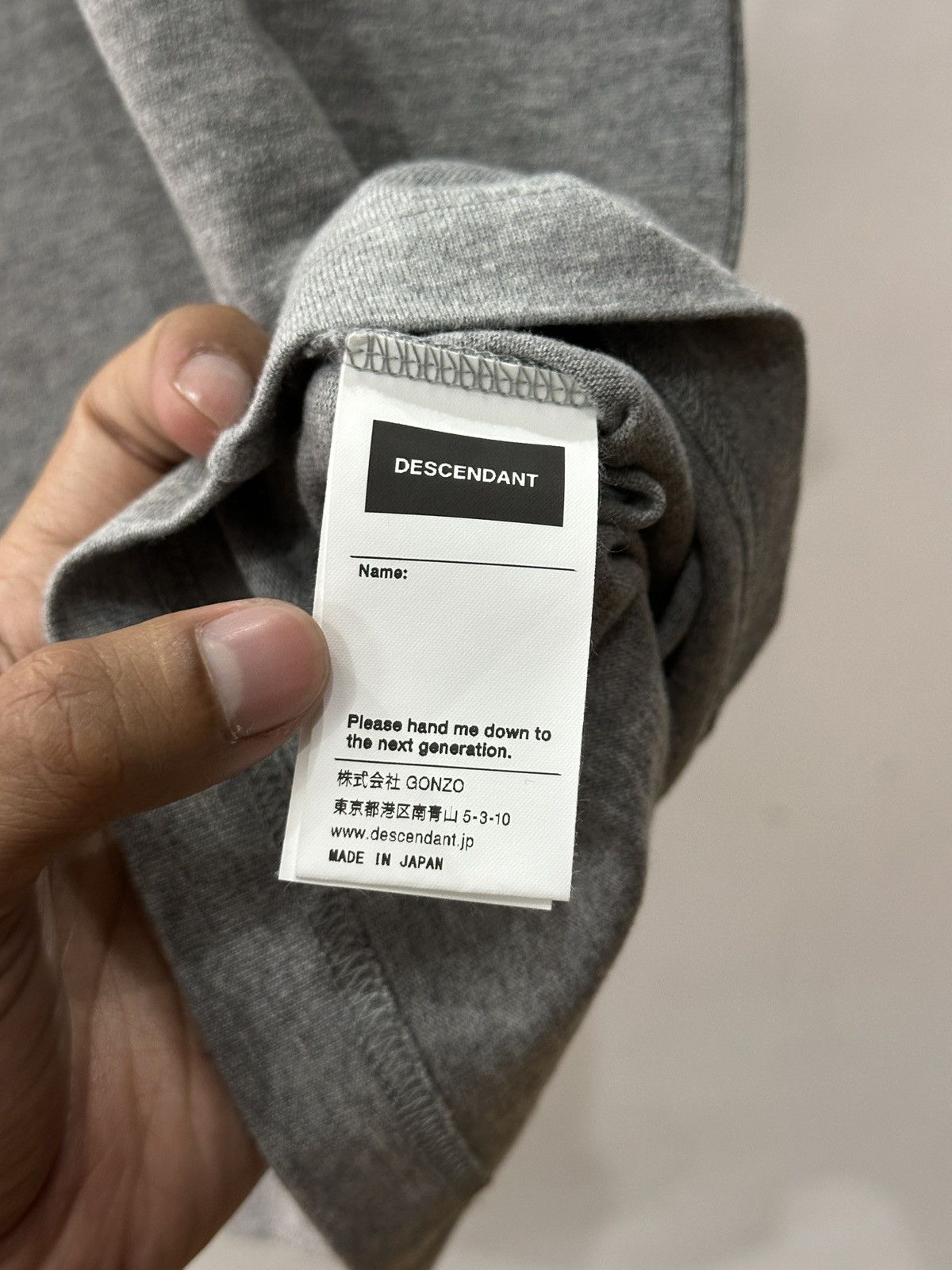 Descendant Descendant CTS tee Size US L / EU 52-54 / 3 - 4 Thumbnail