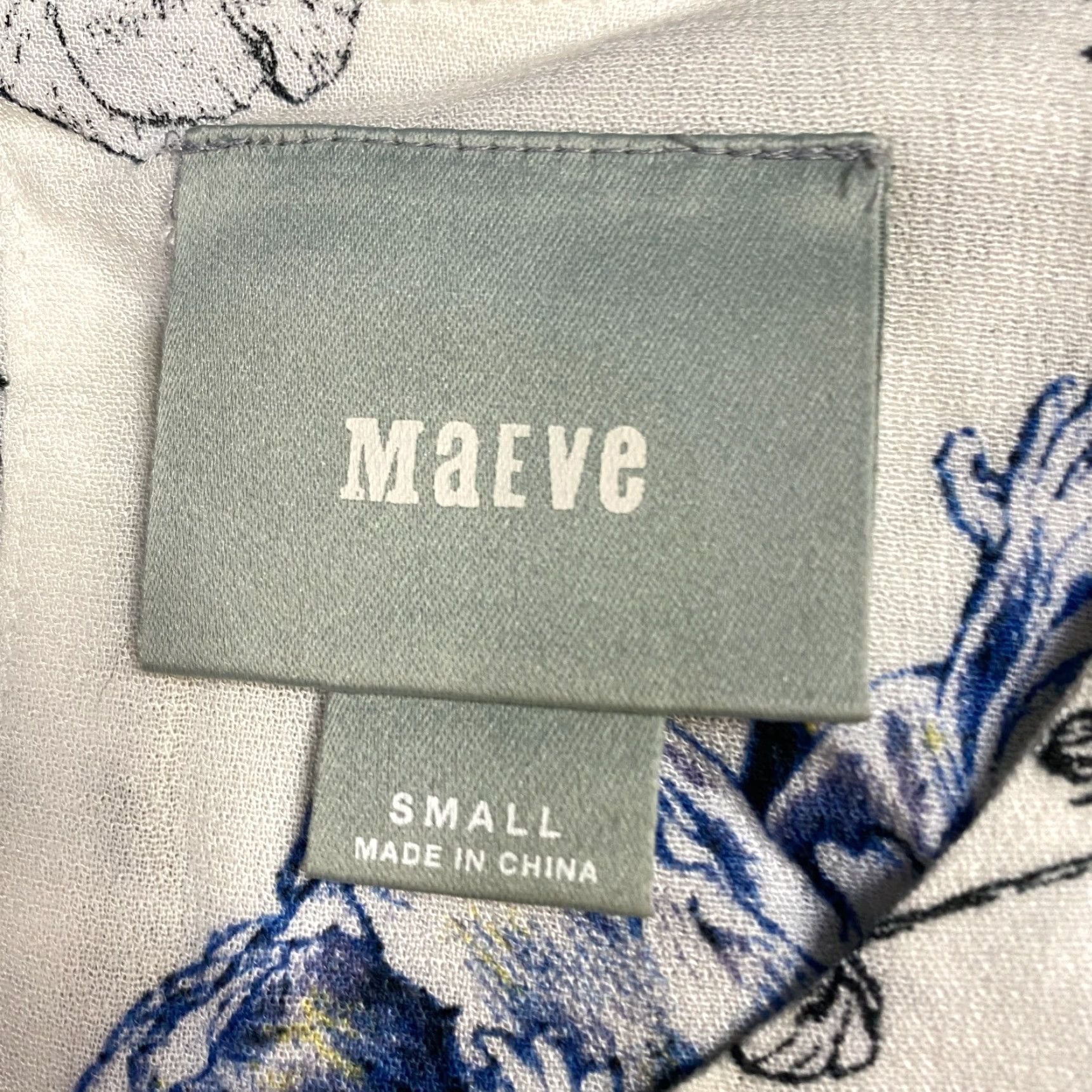 Vintage Maeve Top S White Floral Crochet Hem Peasant Boho Shirt Women Small White Floral Crochet Hem Peasant Boho Maeve Top S Women Size S / US 4 / IT 40 - 3 Thumbnail