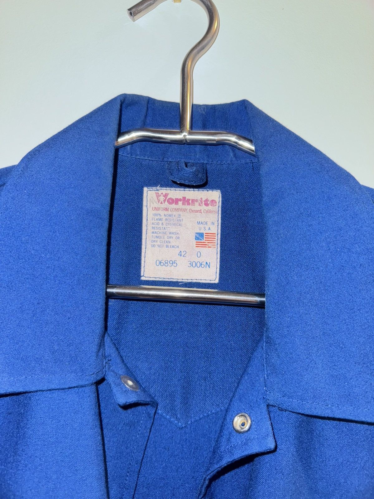 Vintage Vintage blue fire and rescue jacket Size US L / EU 52-54 / 3 - 4 Thumbnail