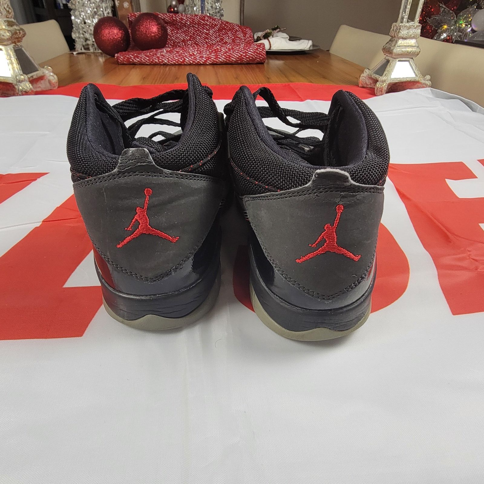 Jordan Brand Jordan Prime Flight GS 'Black Gym Red' Sz 7Y 616861 004 (82) Size US 7 / EU 40 - 4 Thumbnail