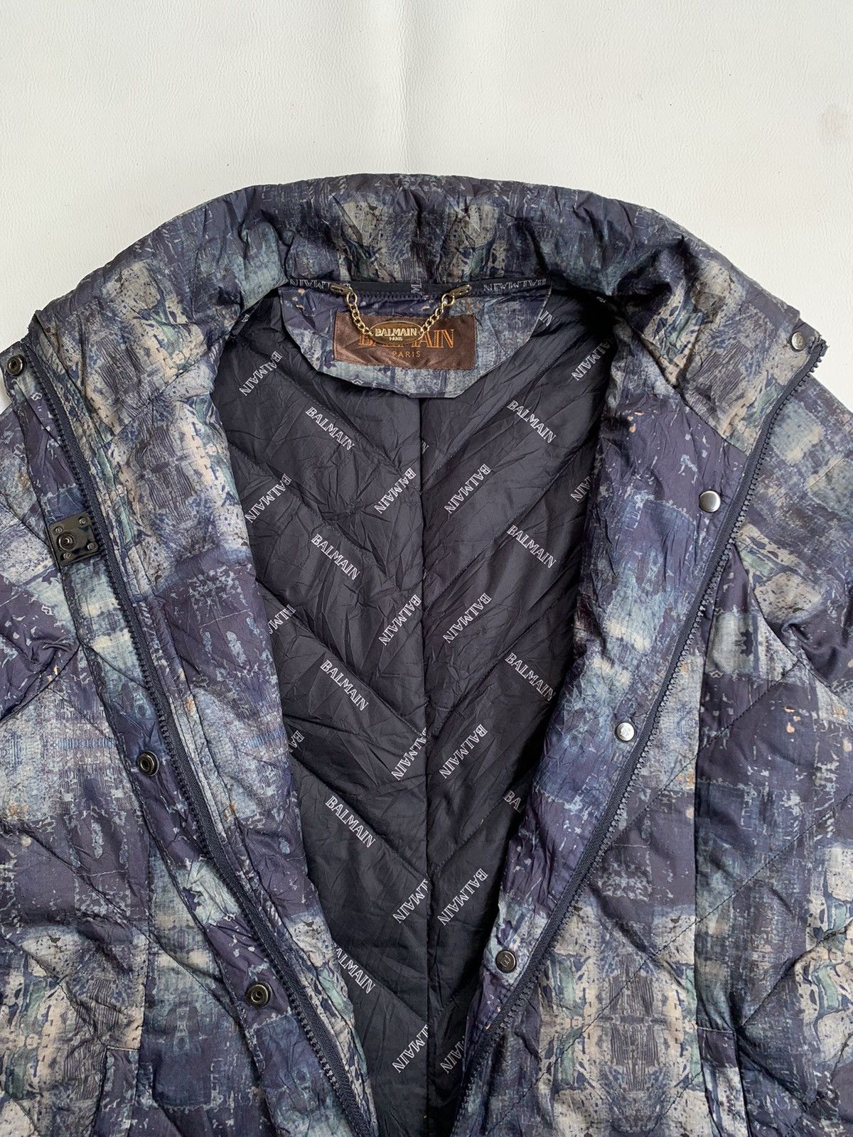 Balmain Balmain paris puffer jacket abstrac print Size US M / EU 48-50 / 2 - 4 Thumbnail