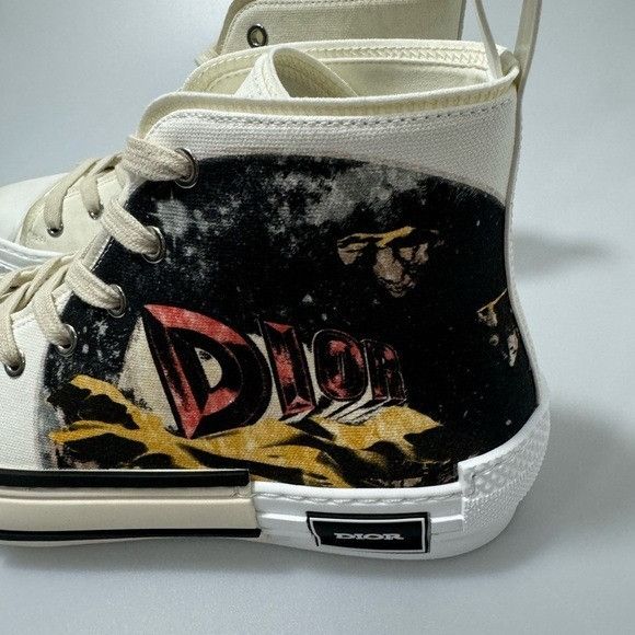 Dior Dior B23 High Top Sneakers AsteroDior White Men’s EU 41/US 8 Size US 8 / EU 41 - 5 Thumbnail