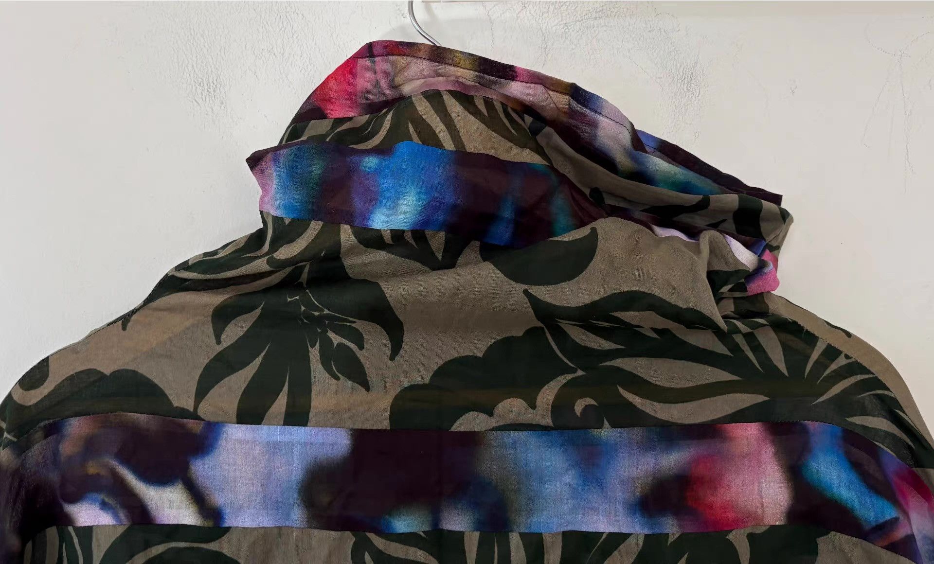 Dries Van Noten Dries Van Noten 23SS Men's Panelled Oversized T-shirt Ｑ21 Size US M / EU 48-50 / 2 - 2 Thumbnail
