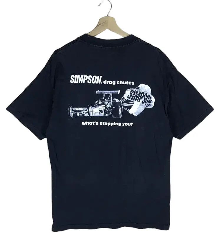 American Apparel Simpson Race Apparel Drag Chutes Tshirts Size US L / EU 52-54 / 3 - 2 Thumbnail