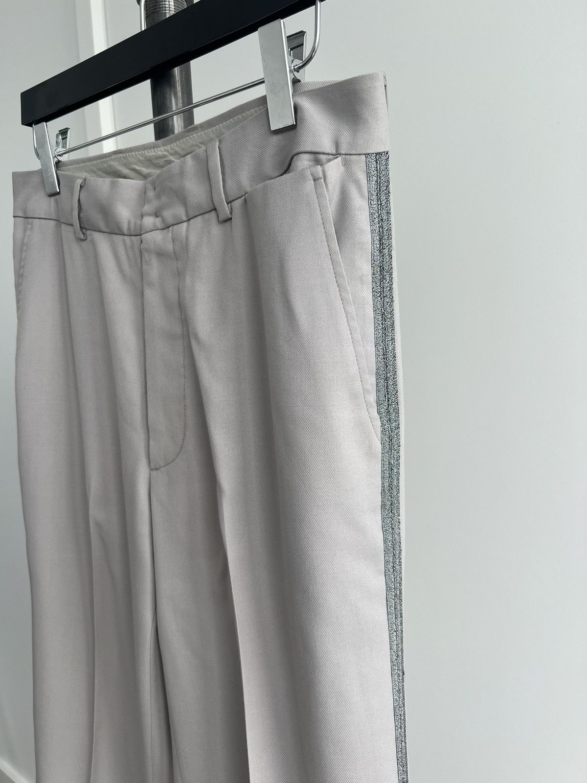 Maison Margiela SS01 Tuxedo-Stripe Trousers Size US 34 / EU 50 - 3 Thumbnail
