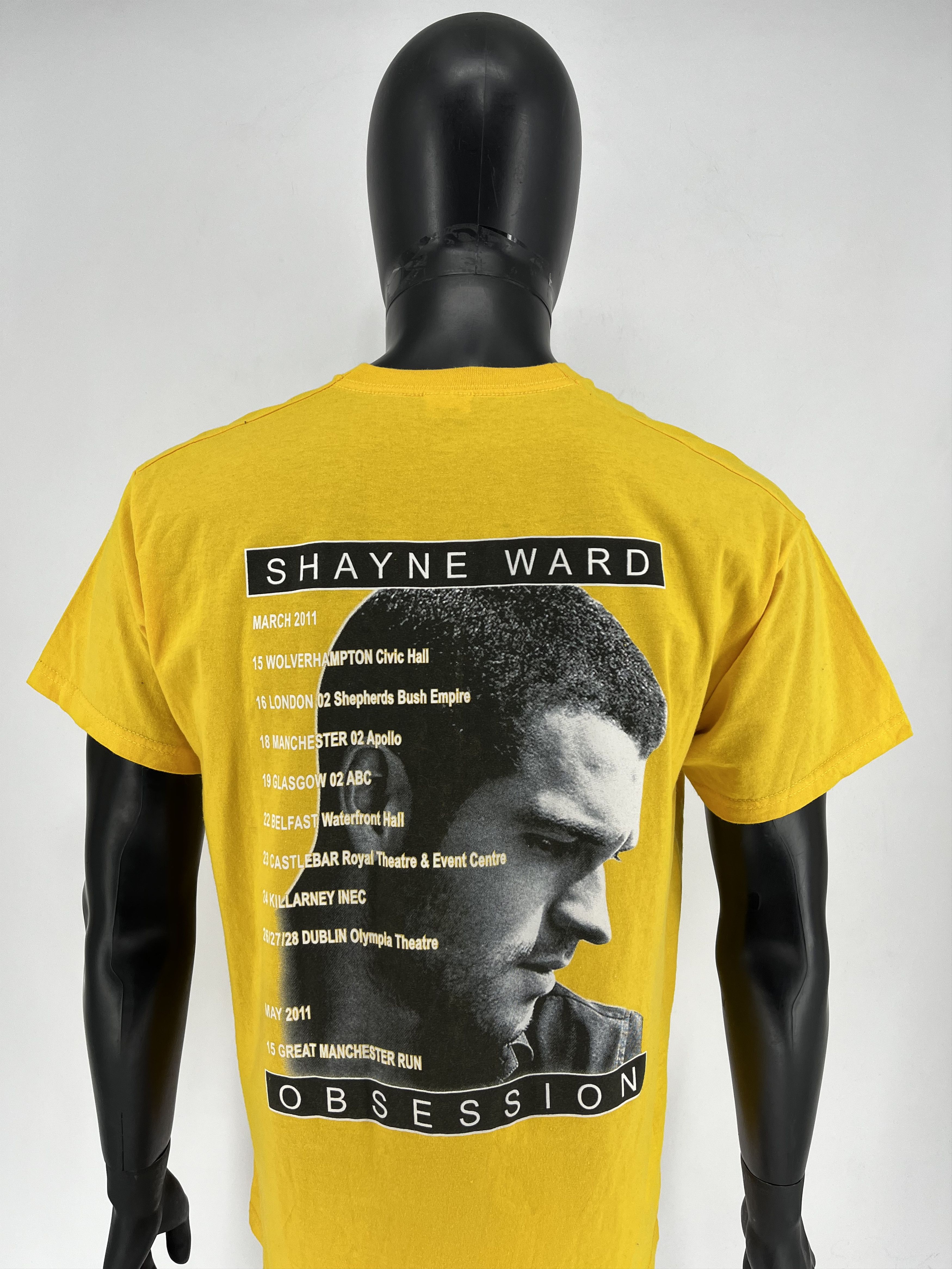 Band Tees × Vintage Vintage Y2K 2011 Shayne Ward T-Shirt Size M Size US M / EU 48-50 / 2 - 11 Thumbnail