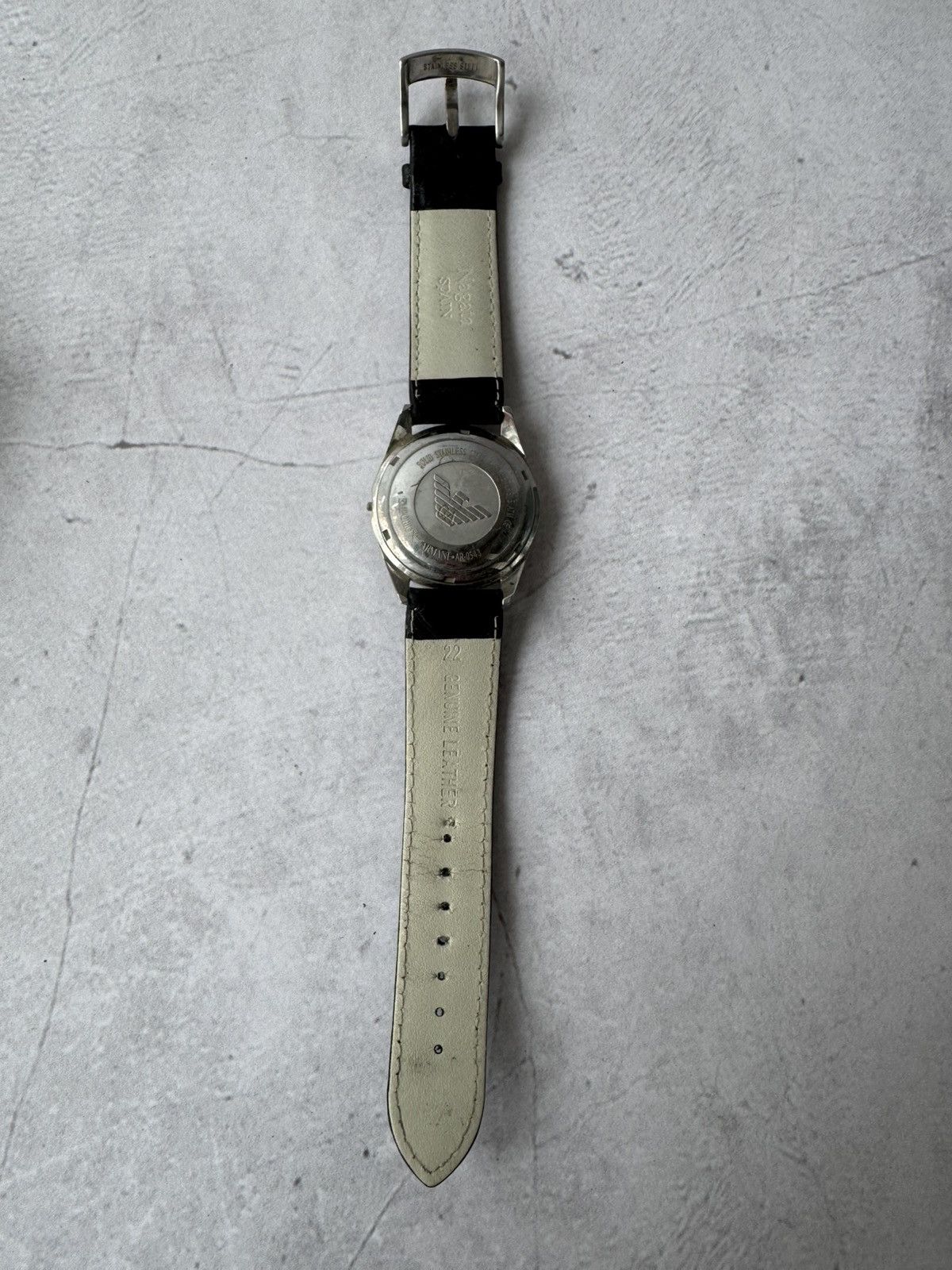 Emporio Armani × Vintage Emporio Armani Watch Vintage Size ONE SIZE - 7 Thumbnail
