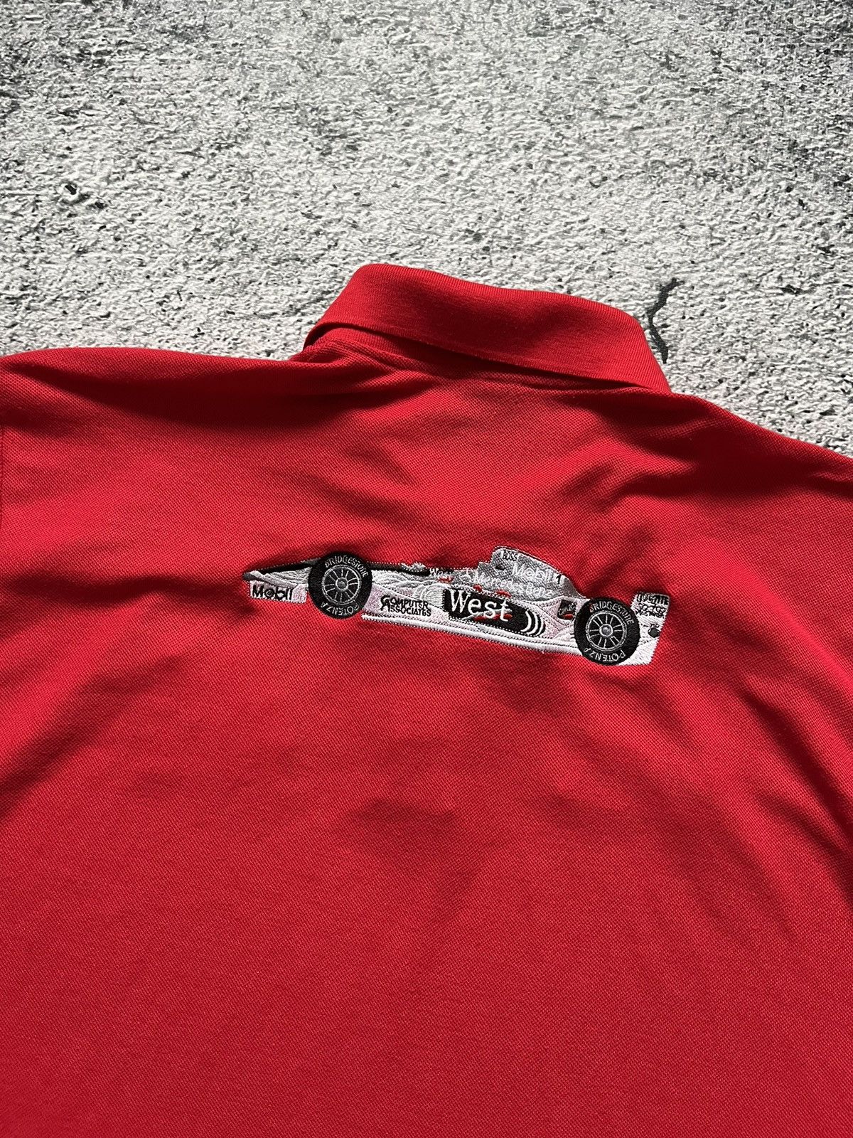 Mercedes-Benz × Vintage Vintage T-shirts West Mercedes- Benz Mc Laren Polo Y2K Size US L / EU 52-54 / 3 - 6 Thumbnail