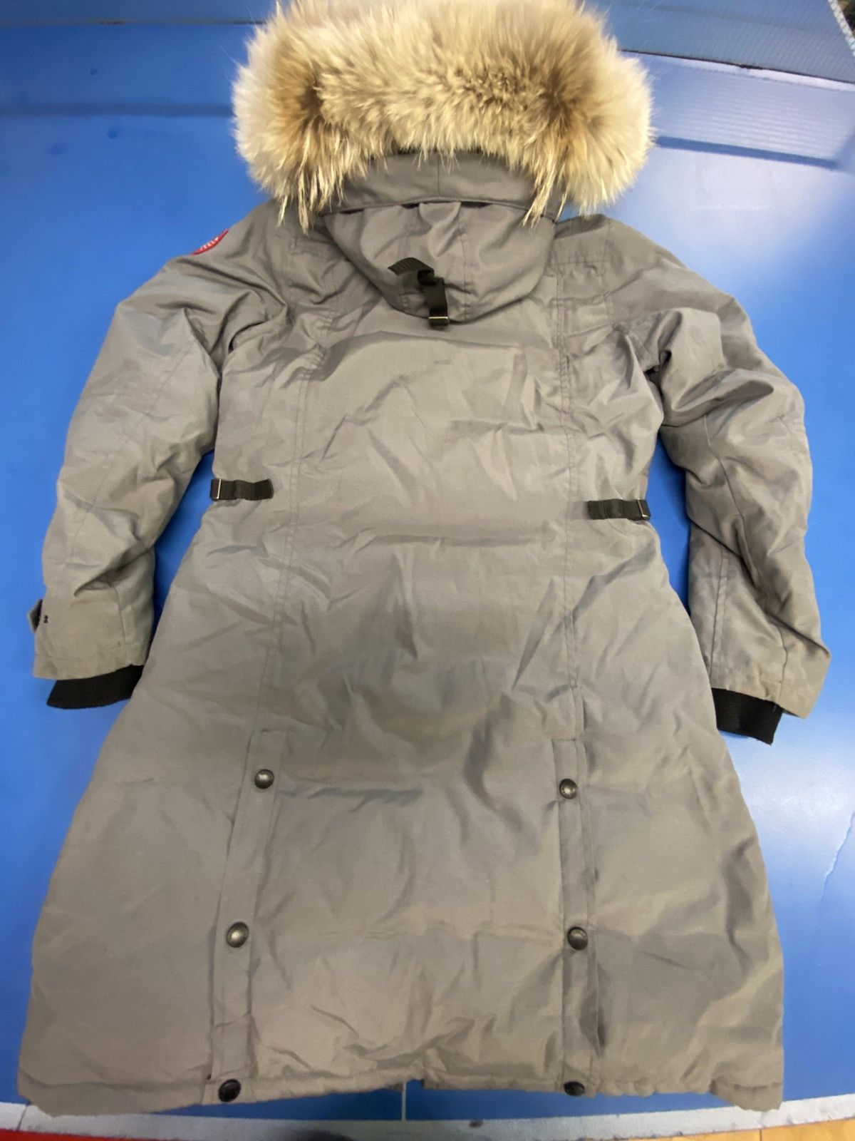 Canada Goose × Vetements Canada Goose Kensington Parka down jacket hood Coyote fur Size L / US 10 / IT 46 - 6 Thumbnail