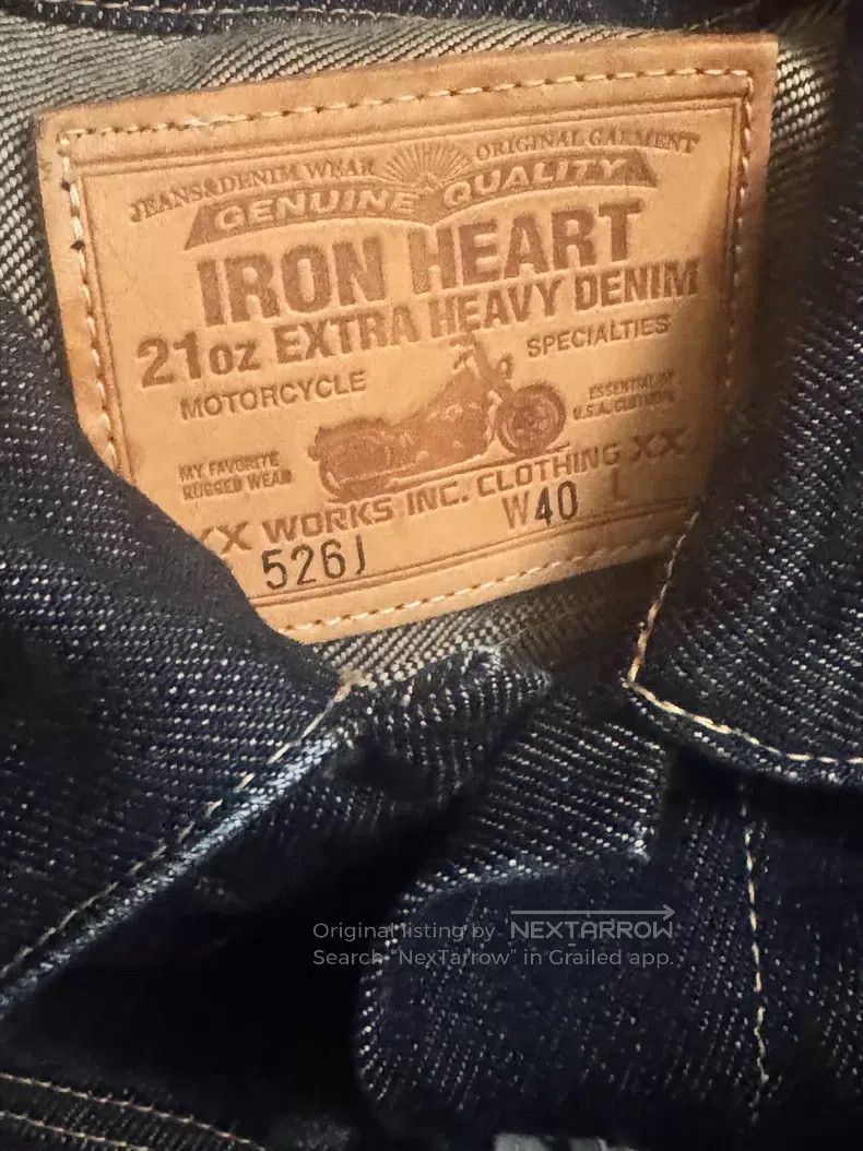 Iron Heart Iron Heart Heavy original cow coat Size US L / EU 52-54 / 3 - 4 Thumbnail