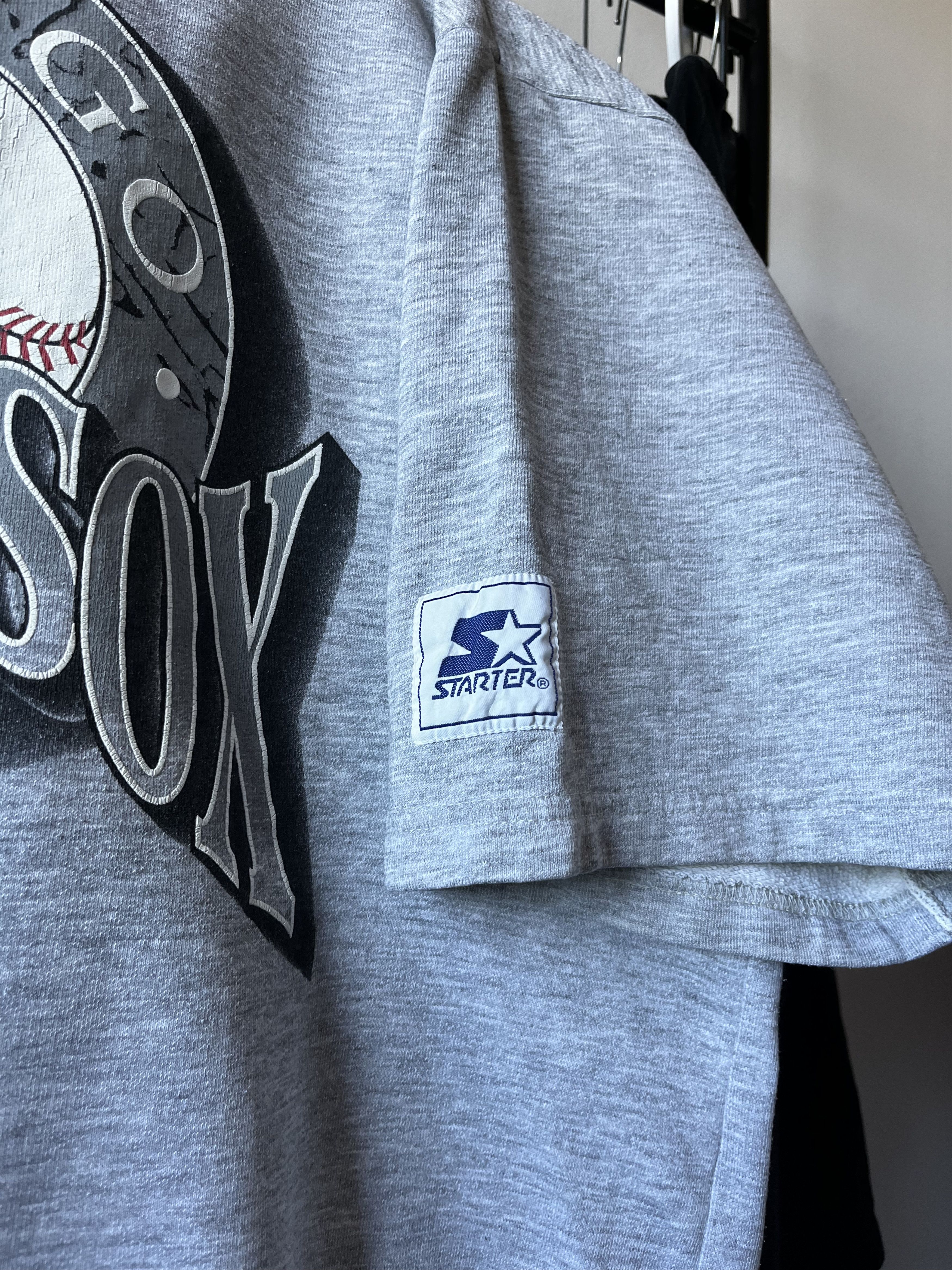 MLB × Starter × Vintage Vintage MLB Chicago White Sox heavy cotton tee t-shirt 90s Size US XL / EU 56 / 4 - 6 Thumbnail