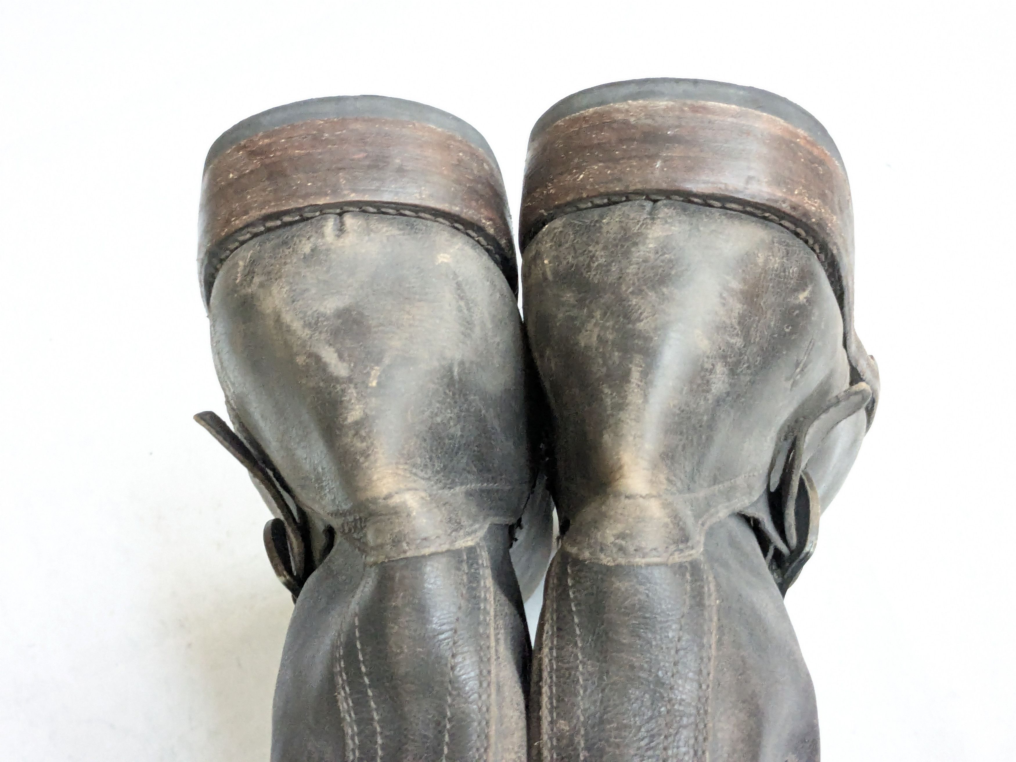 Frye Frye Engineer Boots Brown Leather 12 D Motorcycle Biker Size US 12 / EU 45 - 16 Thumbnail