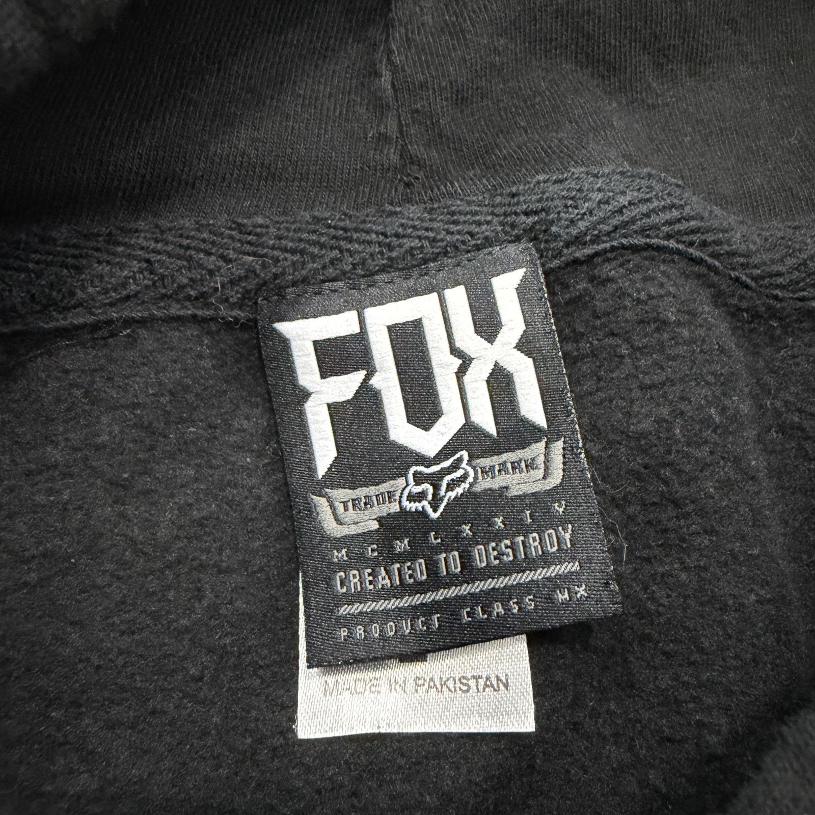 Fox Racing Vintage Fox Racing Hoodie Men's Large Black Motocross Size US L / EU 52-54 / 3 - 4 Thumbnail