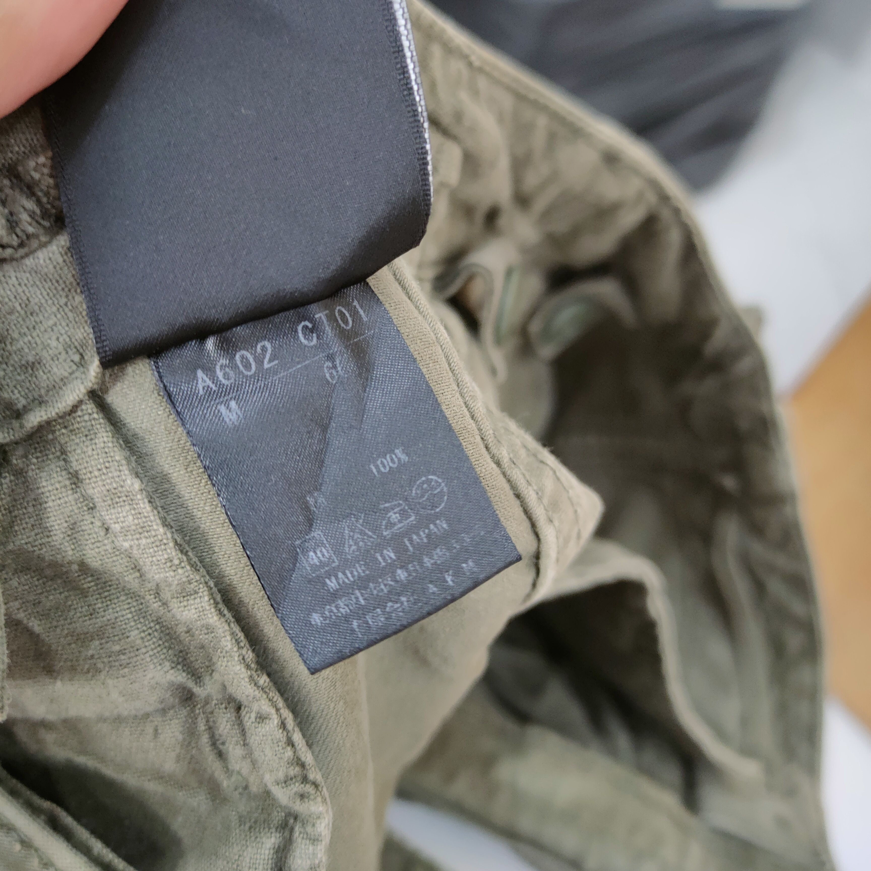 Japanese Brand × Vintage W32×32 VINTAGE AKM FADED BONDAGE CARGO PANTS Size US 32 / EU 48 - 12 Thumbnail