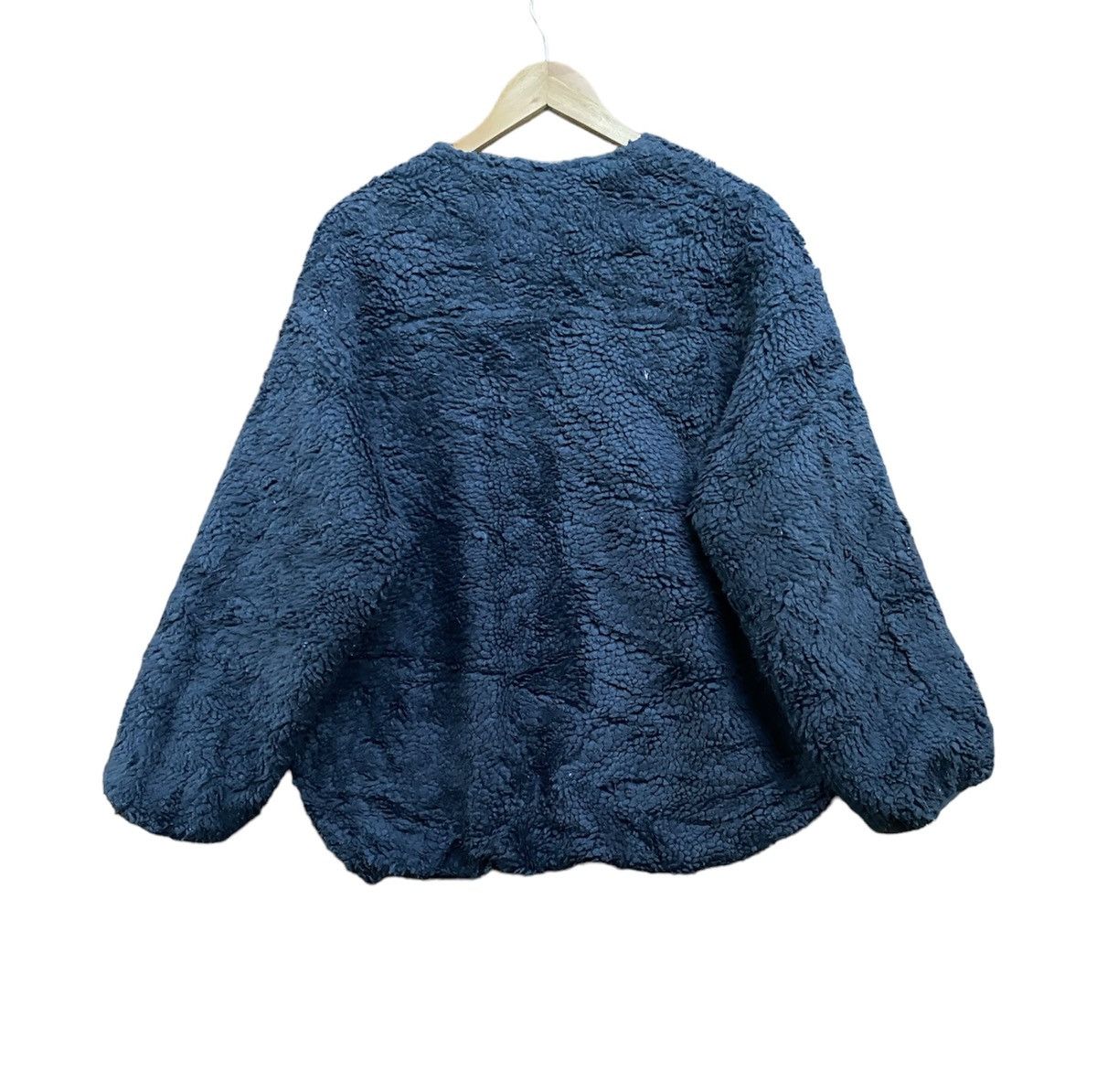 Alpha Industries × Japanese Brand Vintage Alpha Industries Fleece Button Up Jacket Size US M / EU 48-50 / 2 - 4 Thumbnail
