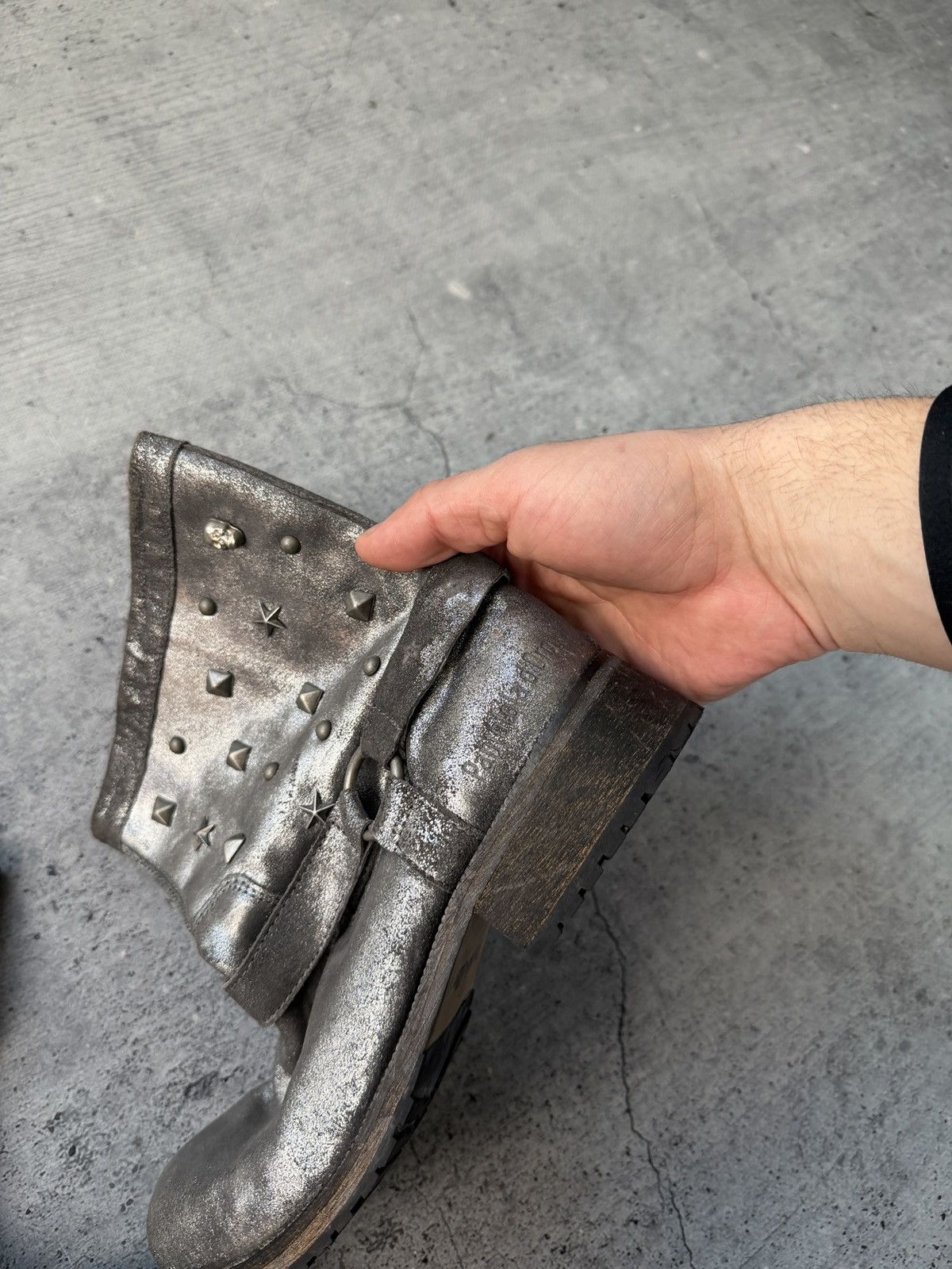 A.S.98 Avant Garde A.S. 98 14th Addiction Style Leather Boots Size US 8 / EU 41 - 5 Thumbnail
