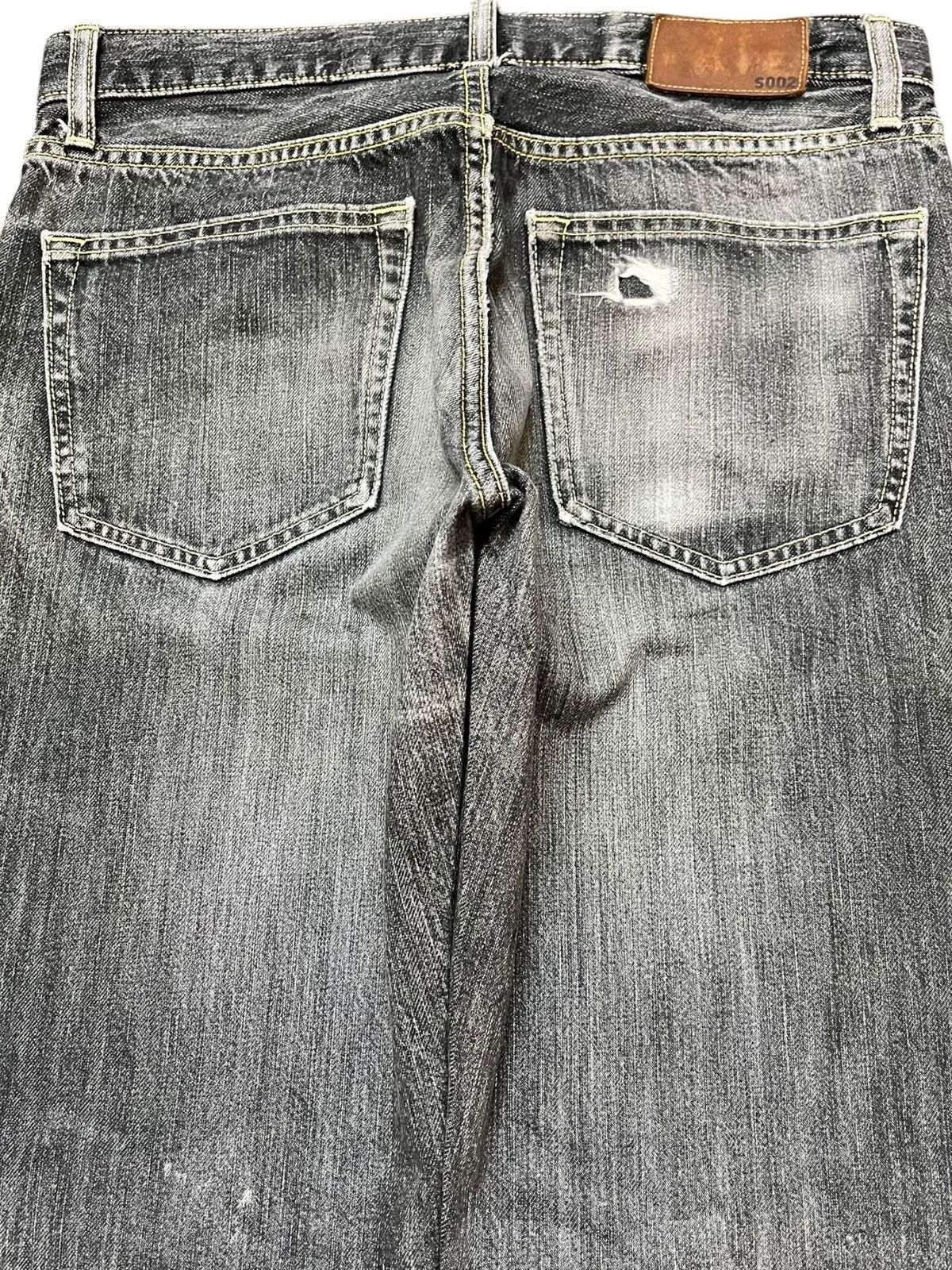 Uniqlo Vintage Uniqlo S-002 Grunge Distressed Denim Size US 32 / EU 48 - 6 Thumbnail