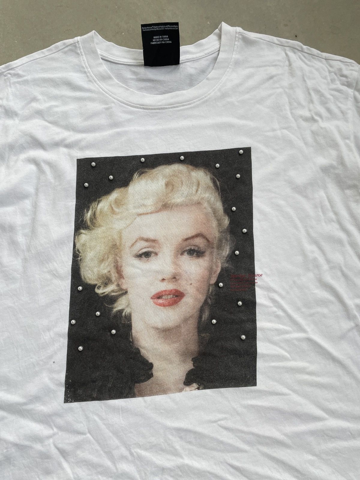 Forever 21 FOREVER 21 PLUS MARILYN MONROE TEE Size L / US 10 / IT 46 - 2 Thumbnail