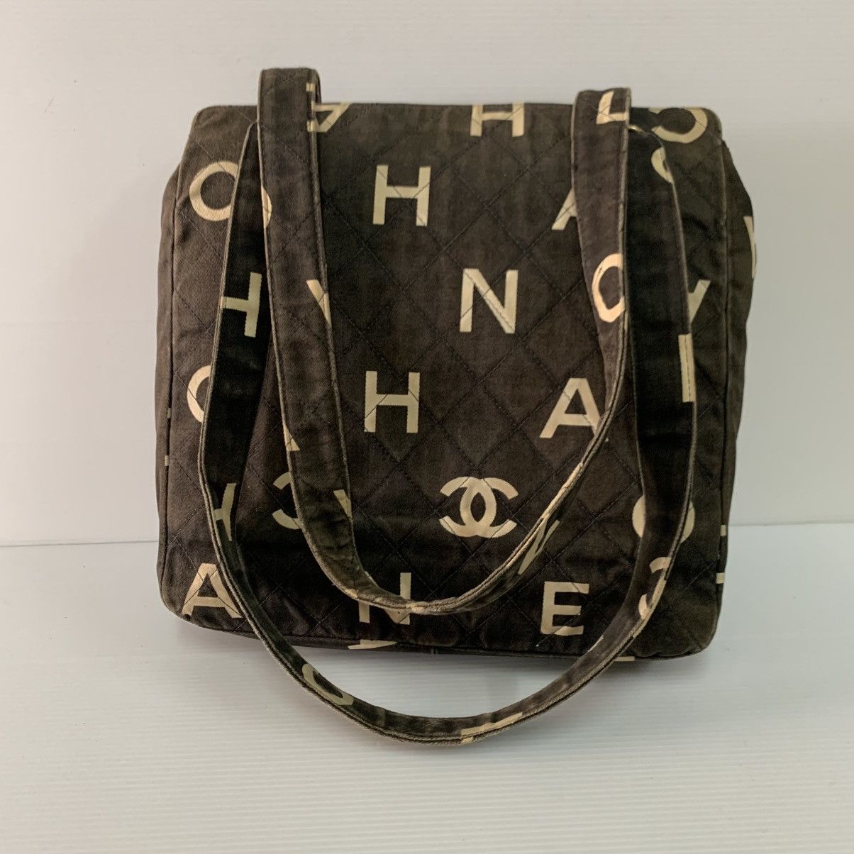 Chanel Chanel Vintage Canvas Shoulder Bag Size ONE SIZE - 1 Thumbnail