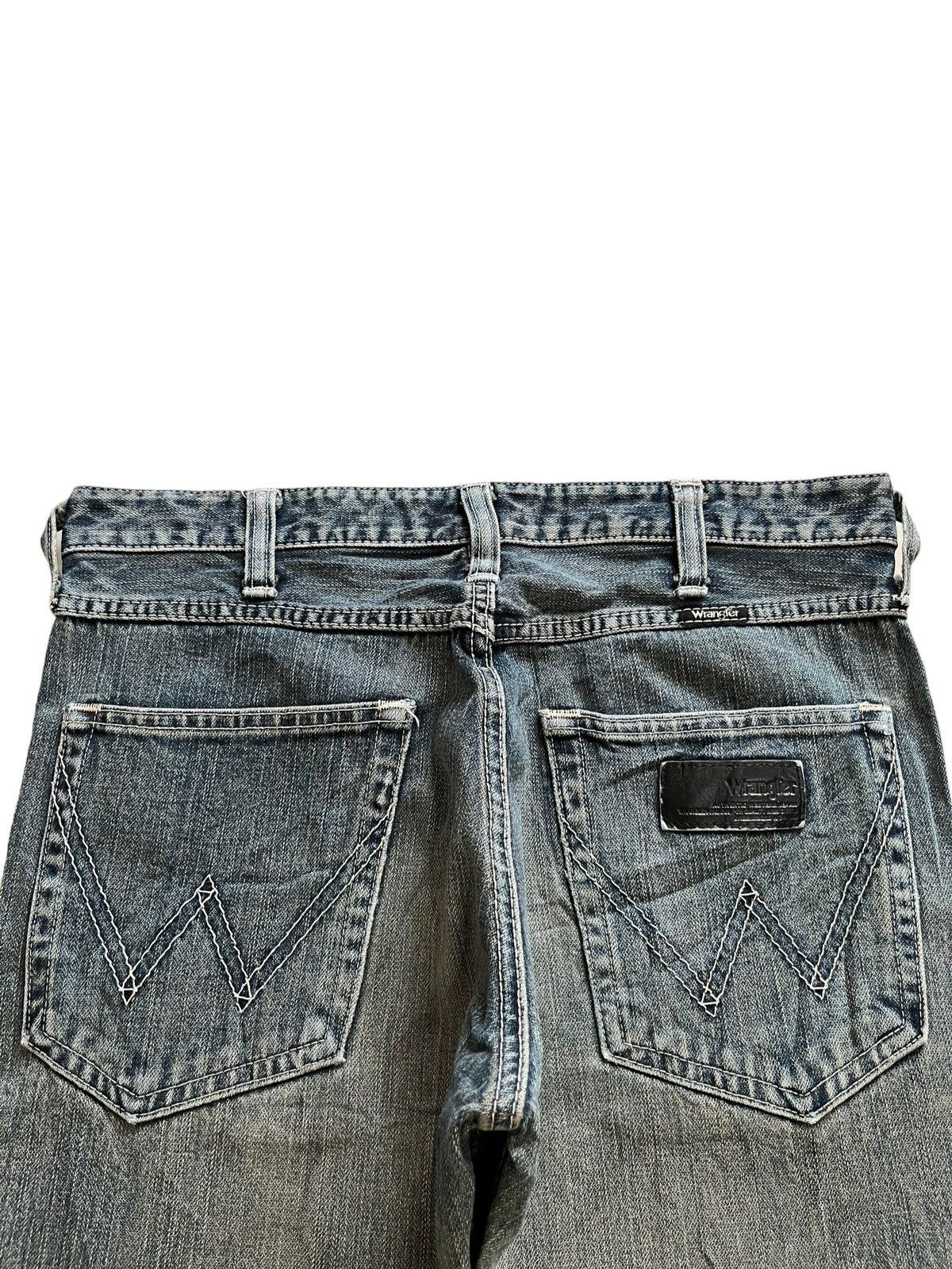 Wrangler Vintage Wrangler Flared Mud Wash Style Jeans Size US 31 - 8 Thumbnail