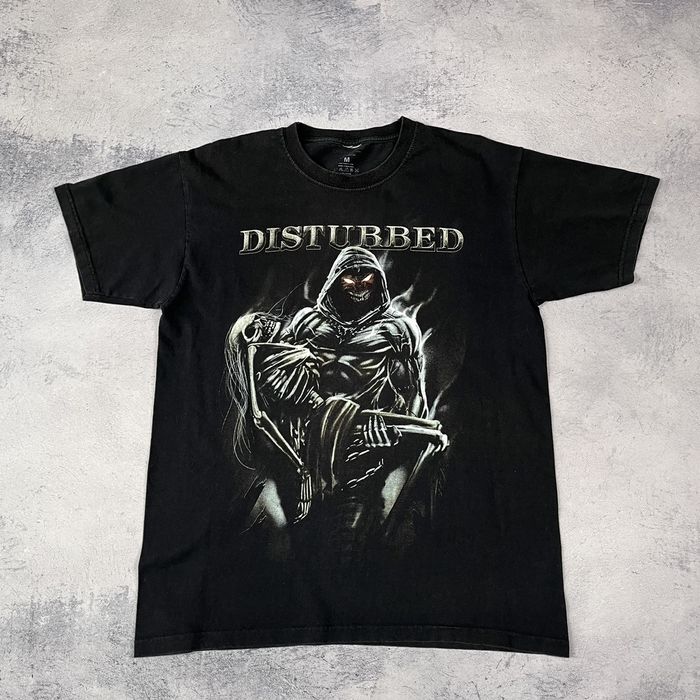 Vintage Vintage Disturbed rock band tee 90’s | Grailed