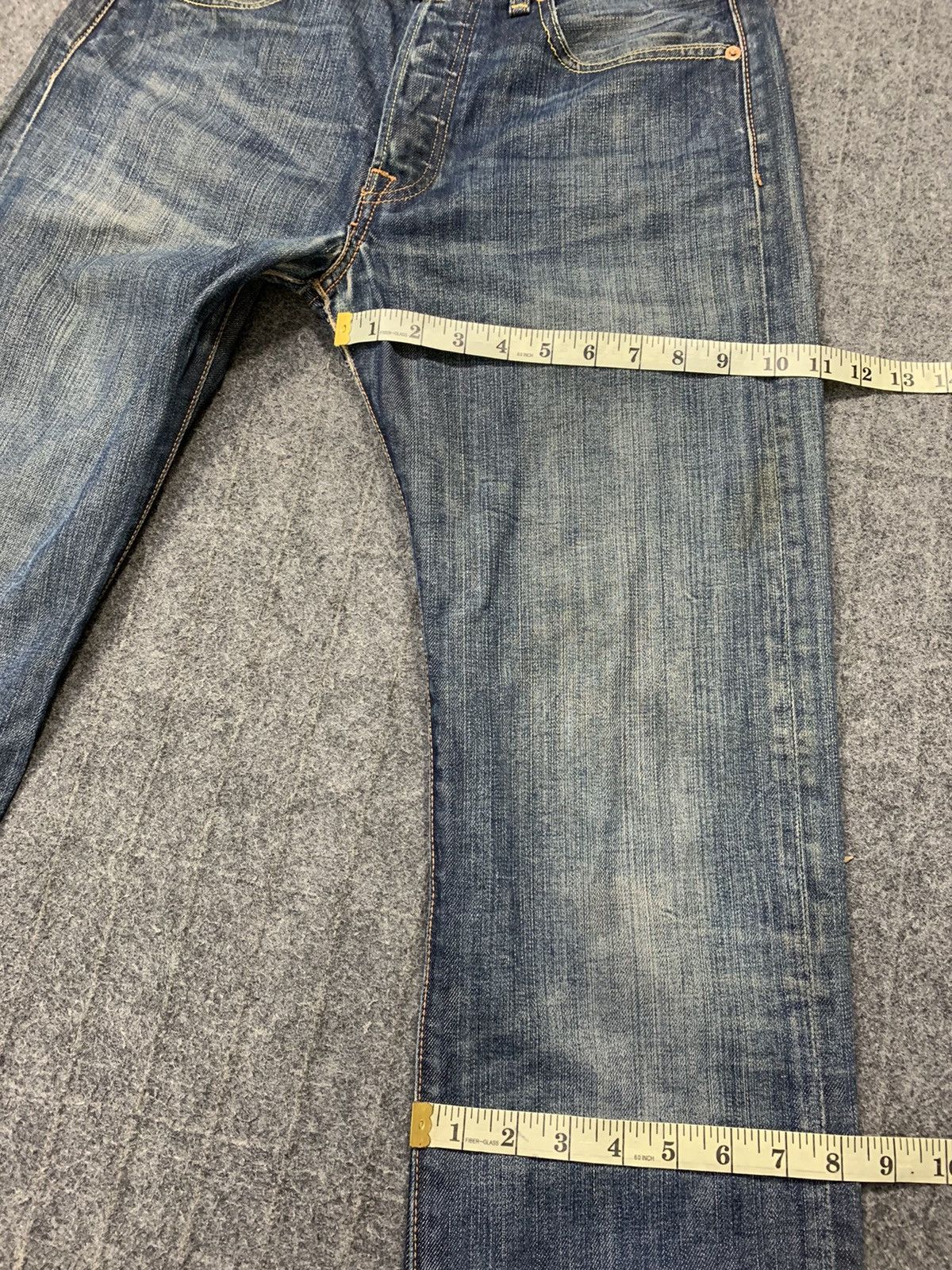 Levi's Hype 90s Levi’s Strauss Lot 501 Indigo Denim Jeans Buttonfly Size US 29 - 14 Thumbnail
