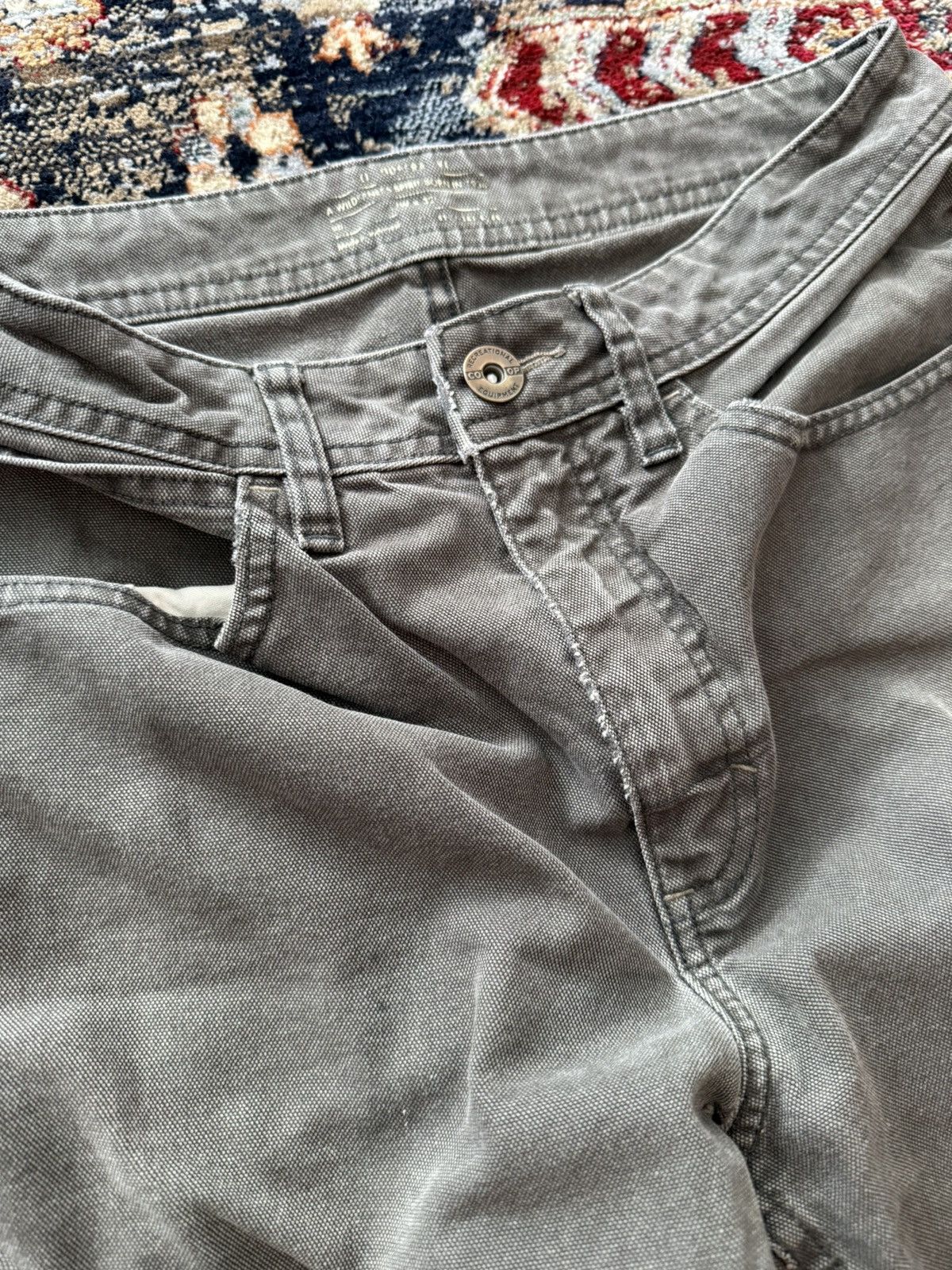 Rei REI double knee cotton canvas pant Size US 32 / EU 48 - 8 Thumbnail