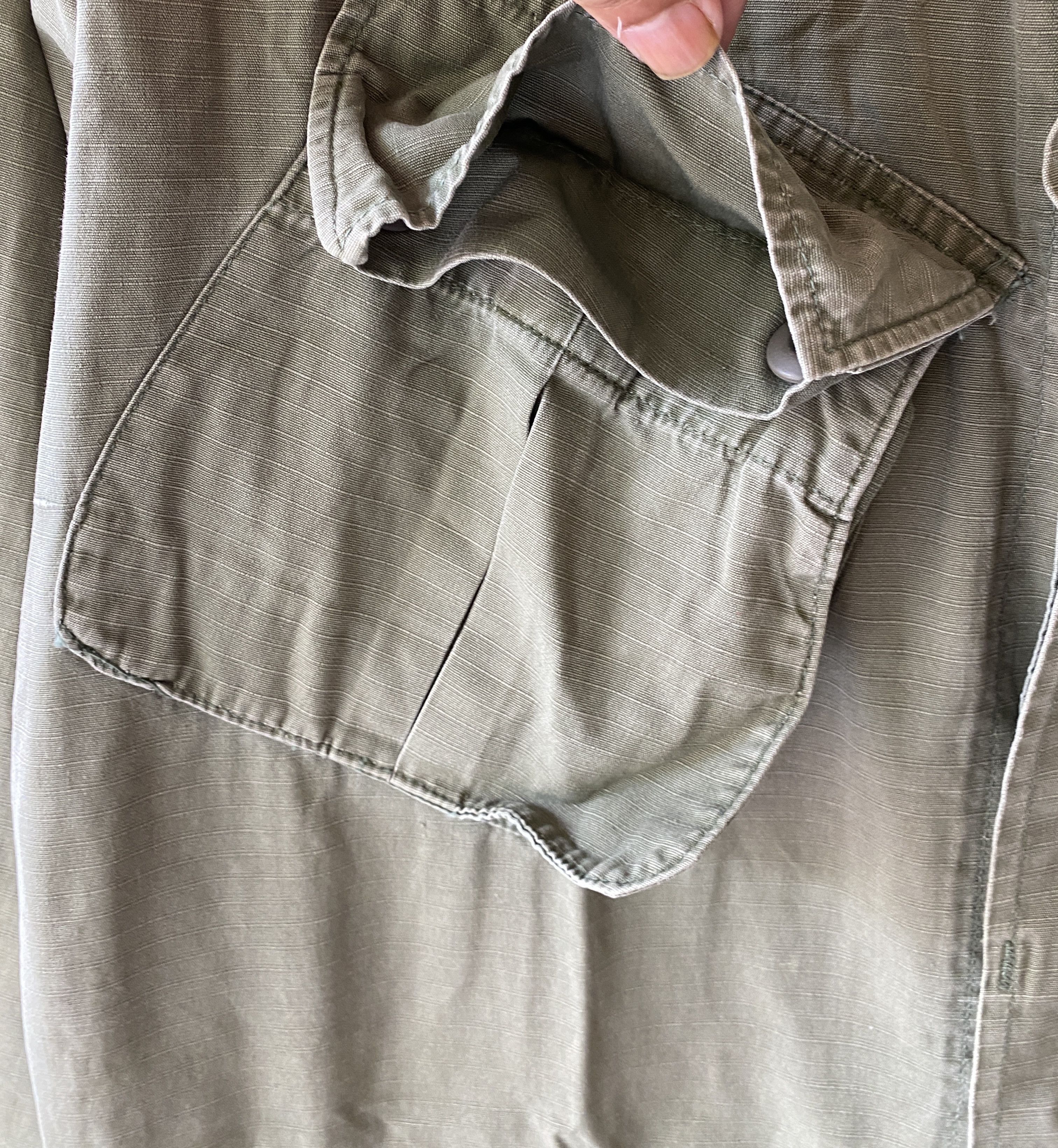 Vintage VINTAGE 80' VIETNAM WAR ERA USA ARMY SHIRT Size US S / EU 44-46 / 1 - 9 Thumbnail