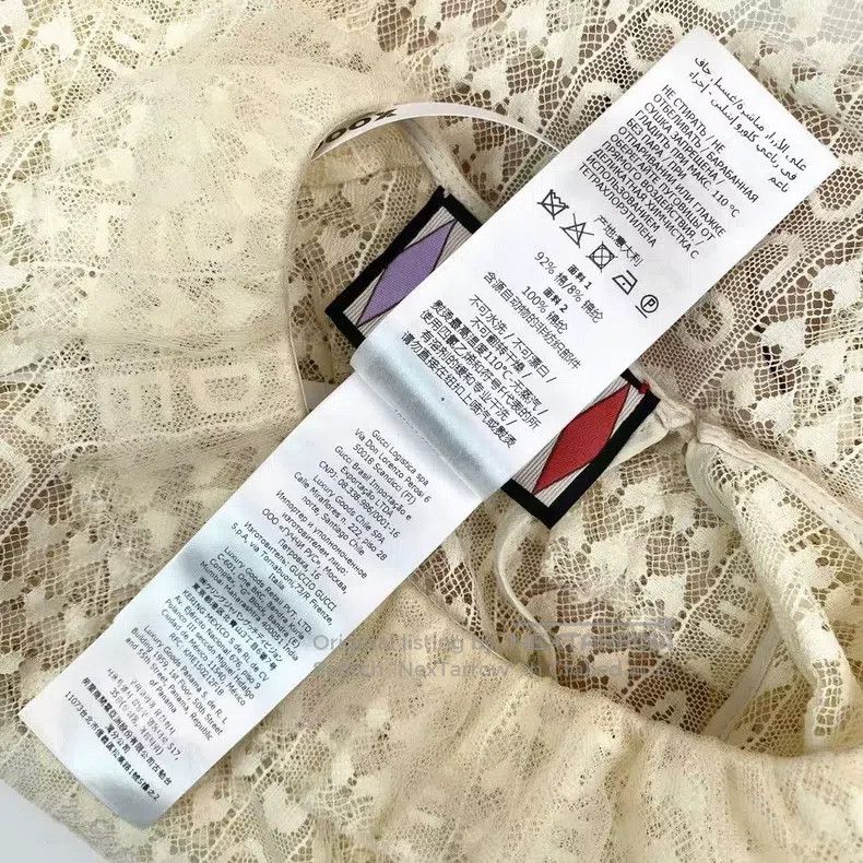 Gucci Gucci Valentine's Day limited edition lace doll collar shi Size XS / US 0-2 / IT 36-38 - 5 Thumbnail
