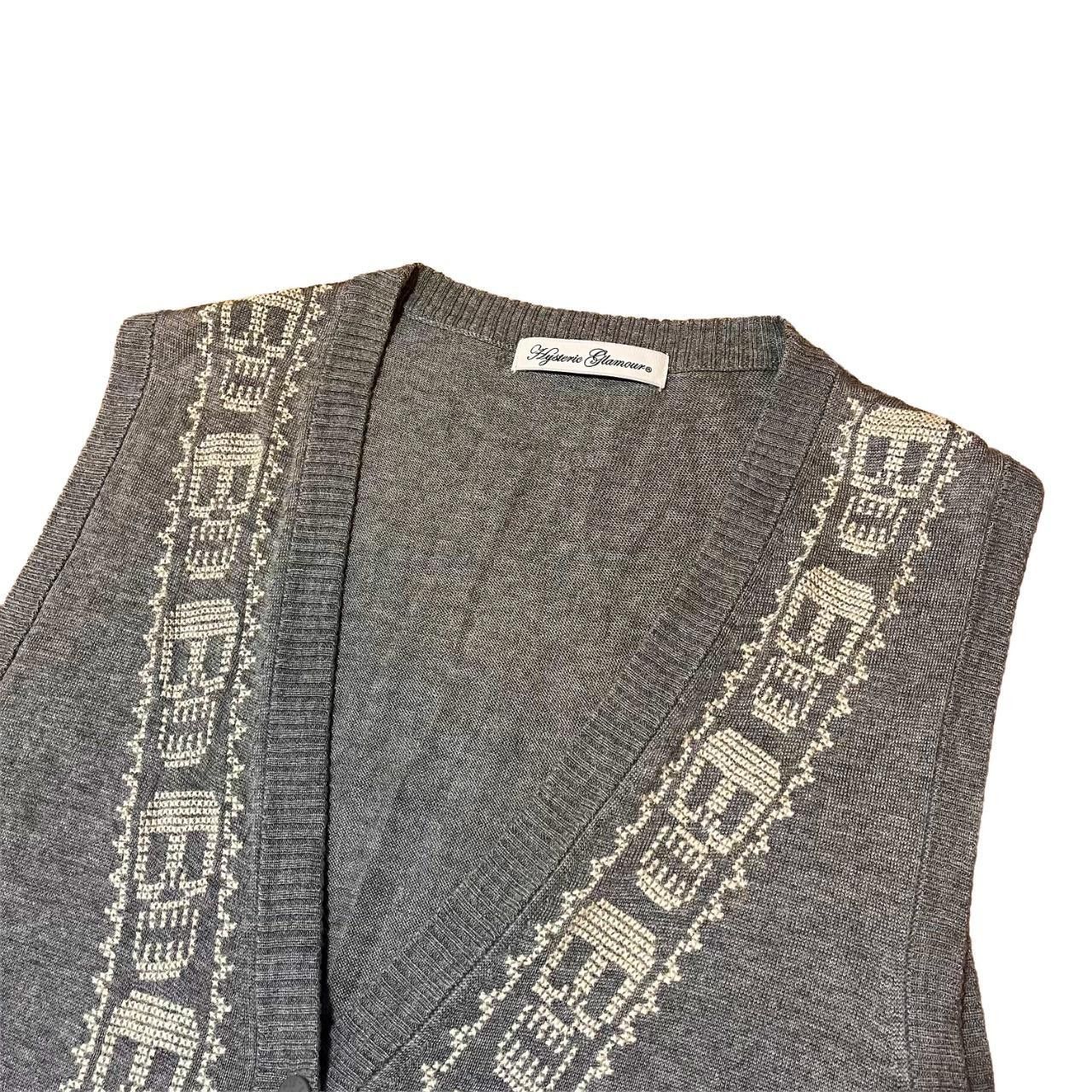Hysteric Glamour Hysteric Glamour Long Skull Knit Dress Size S / US 4 / IT 40 - 2 Thumbnail